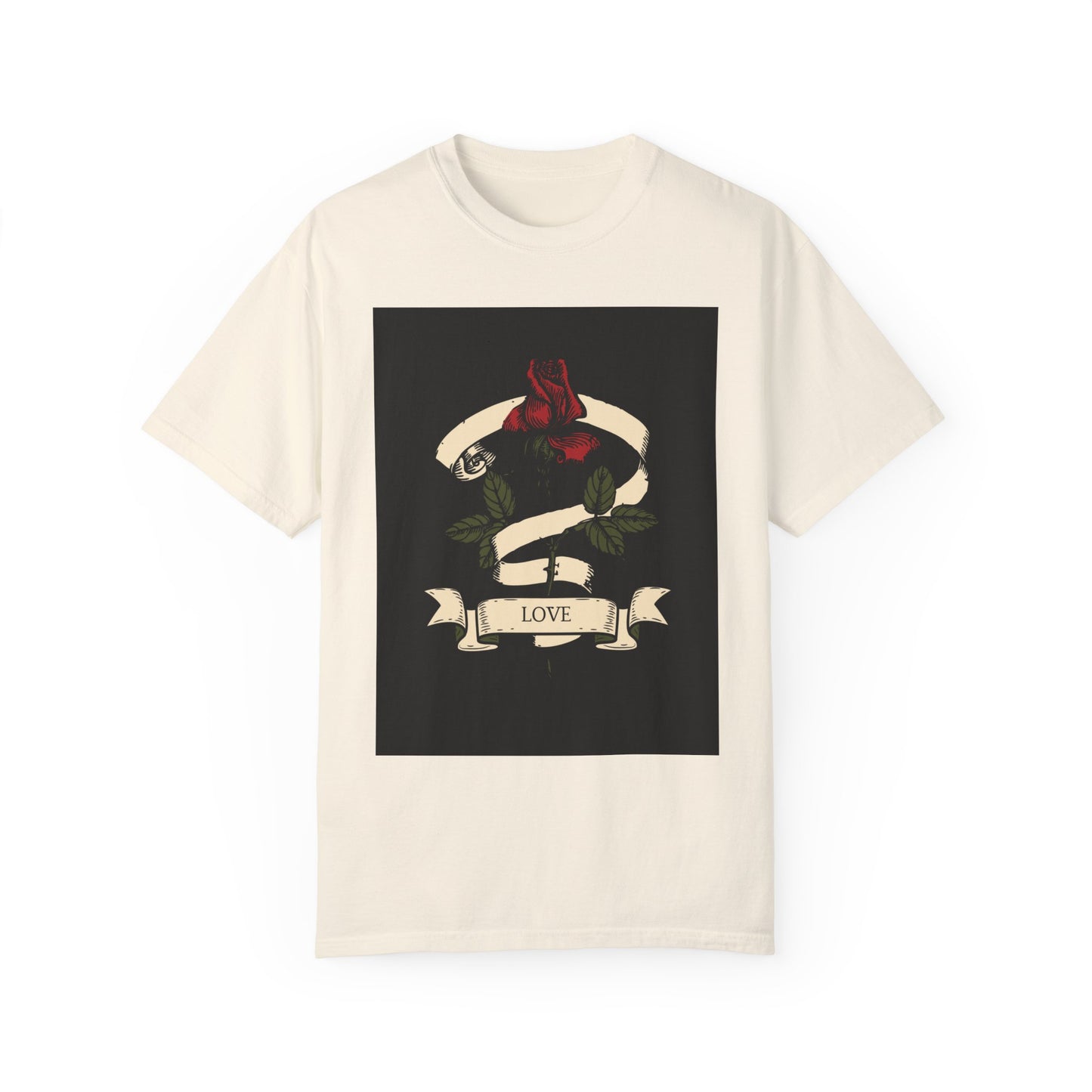 Love Unisex Garment-Dyed T-shirt