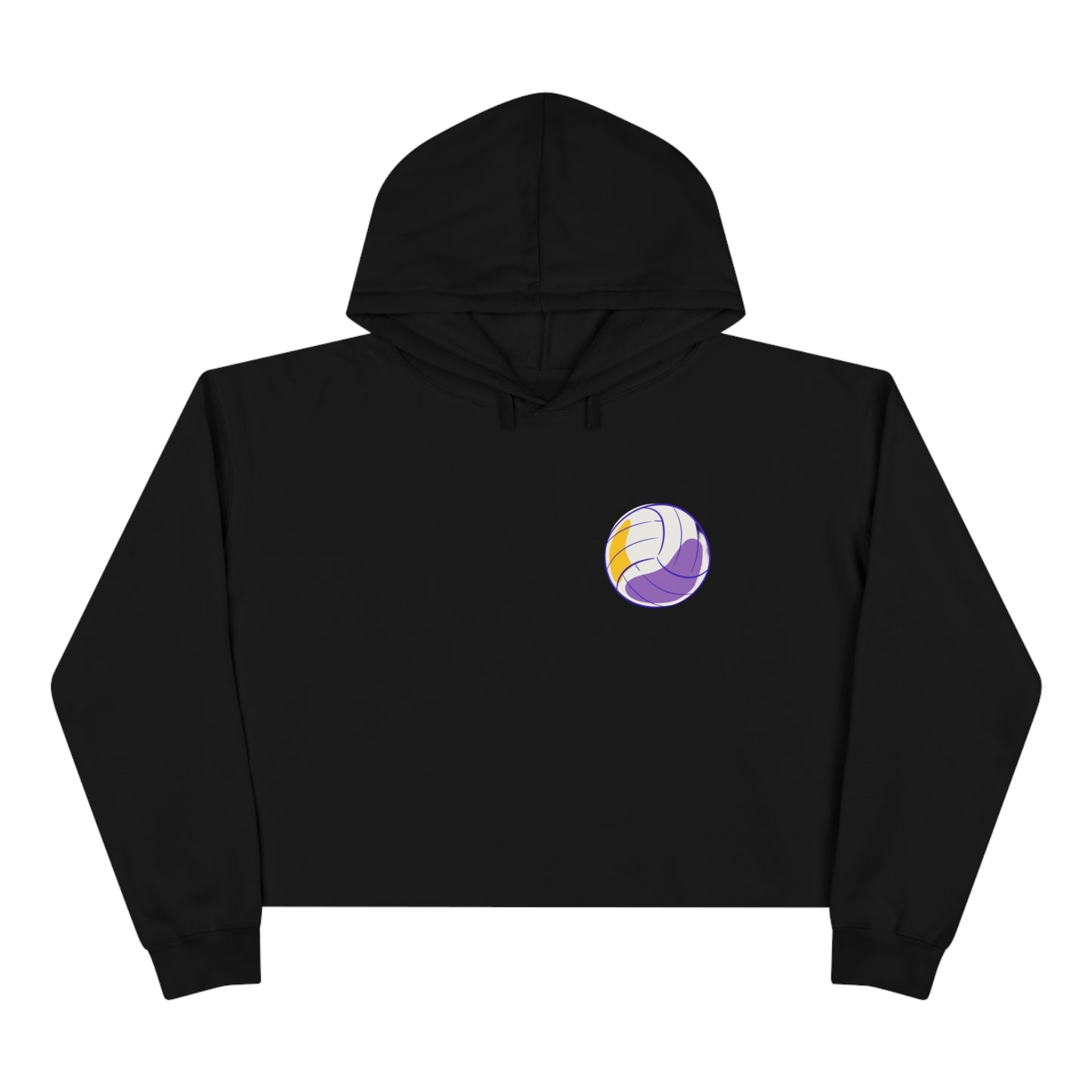Prolly Volley Crop Hoodie