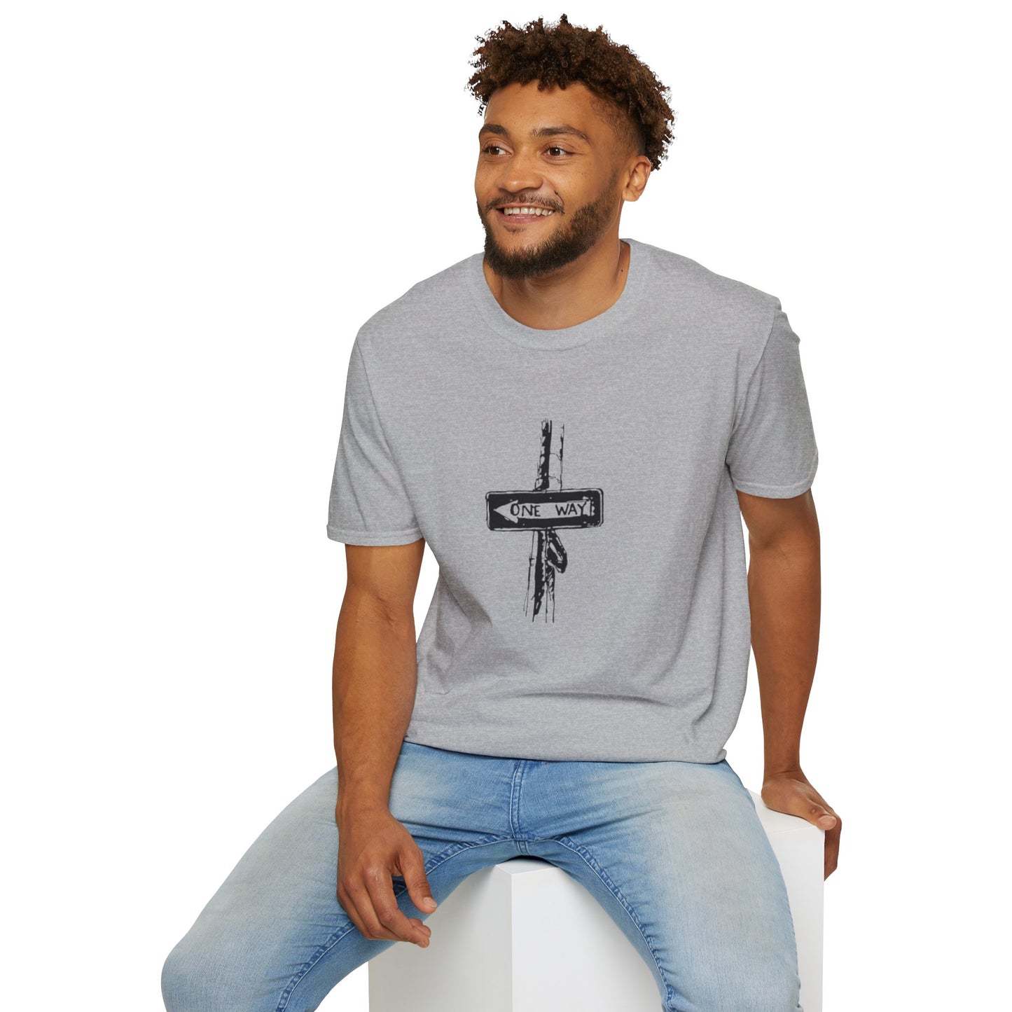 One Way Unisex Softstyle T-Shirt