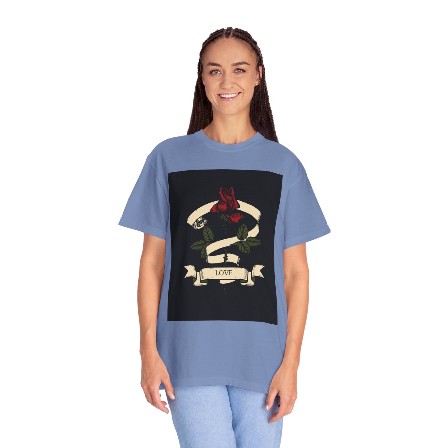 Love Unisex Garment-Dyed T-shirt