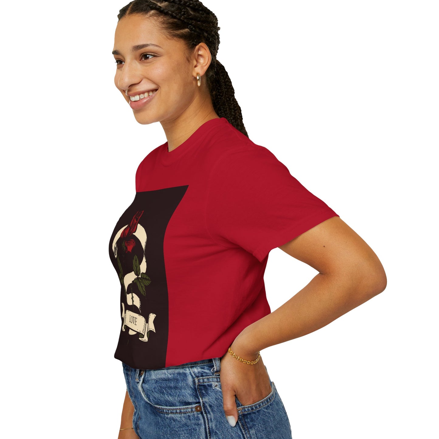 Love Unisex Garment-Dyed T-shirt