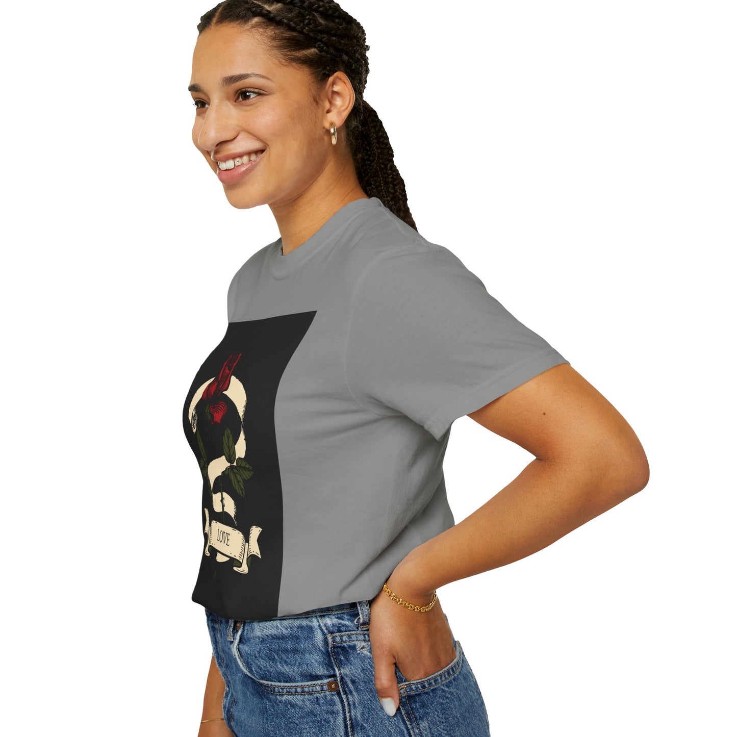 Love Unisex Garment-Dyed T-shirt