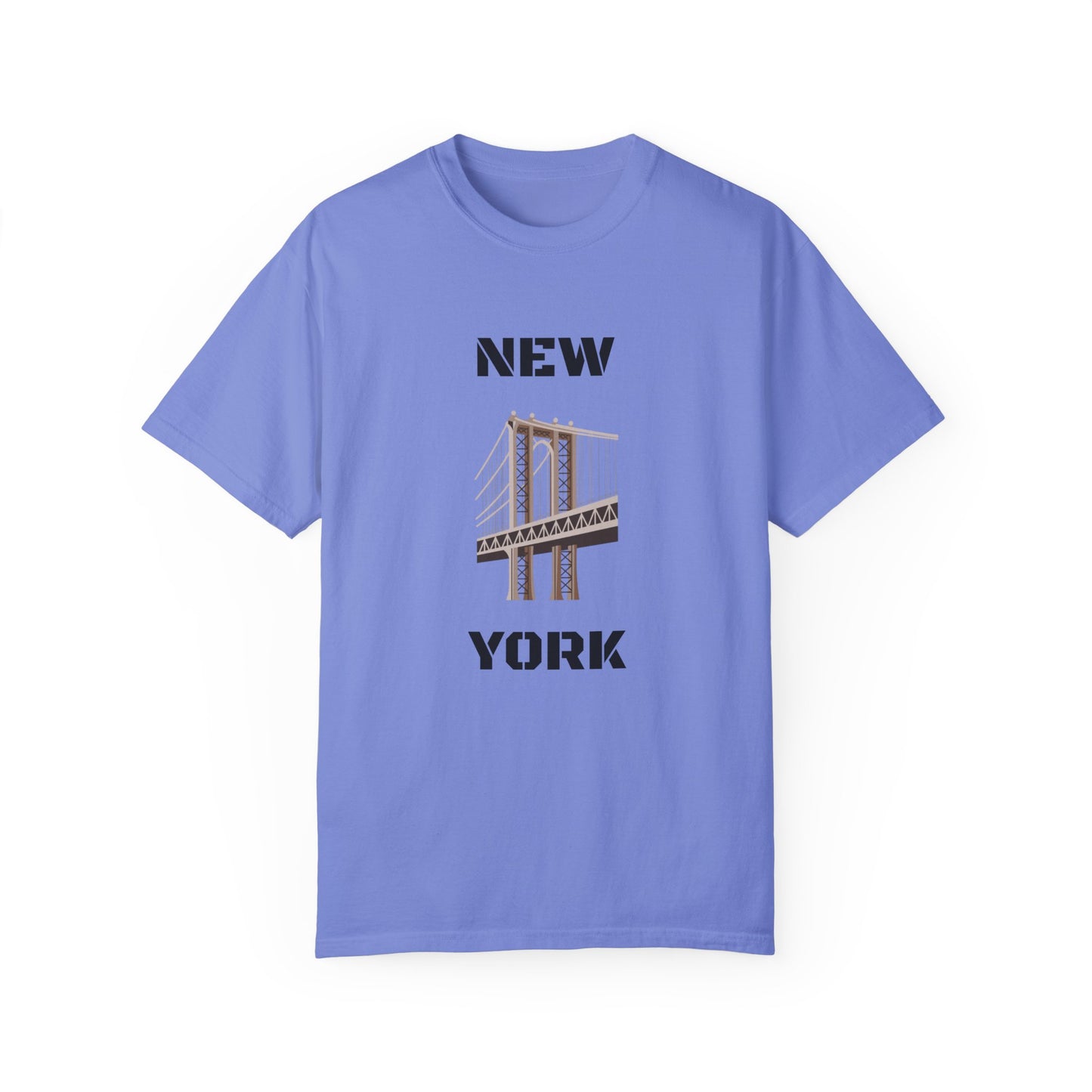 New York Unisex Garment-Dyed T-shirt