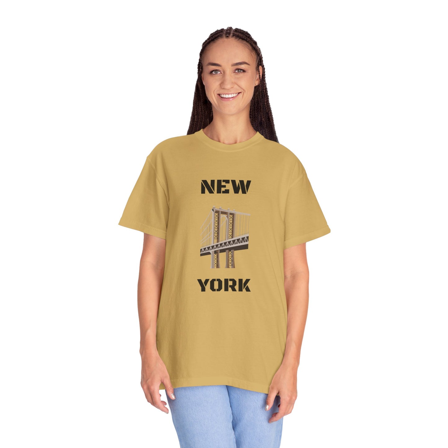 New York Unisex Garment-Dyed T-shirt