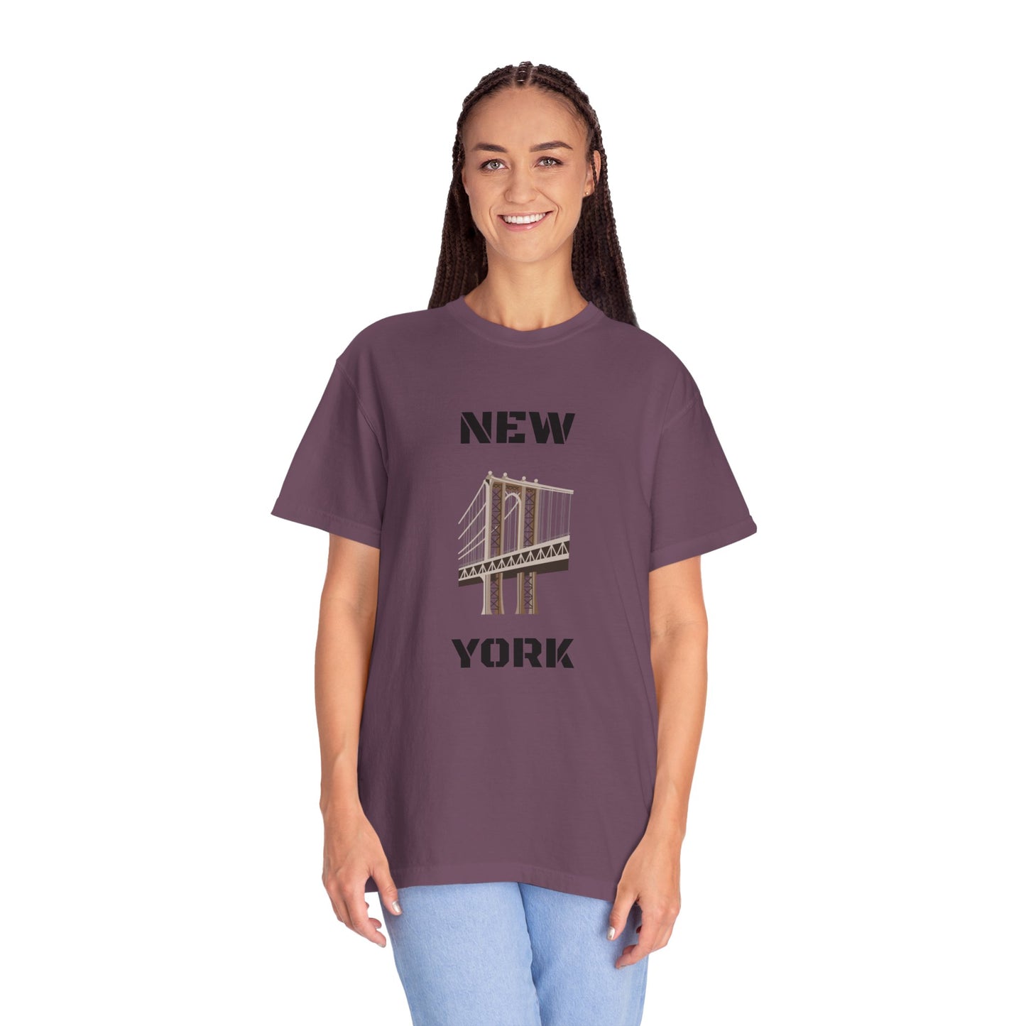 New York Unisex Garment-Dyed T-shirt