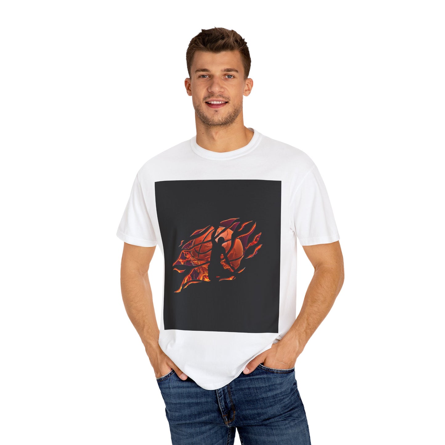 We Ballin Unisex Garment-Dyed T-shirt