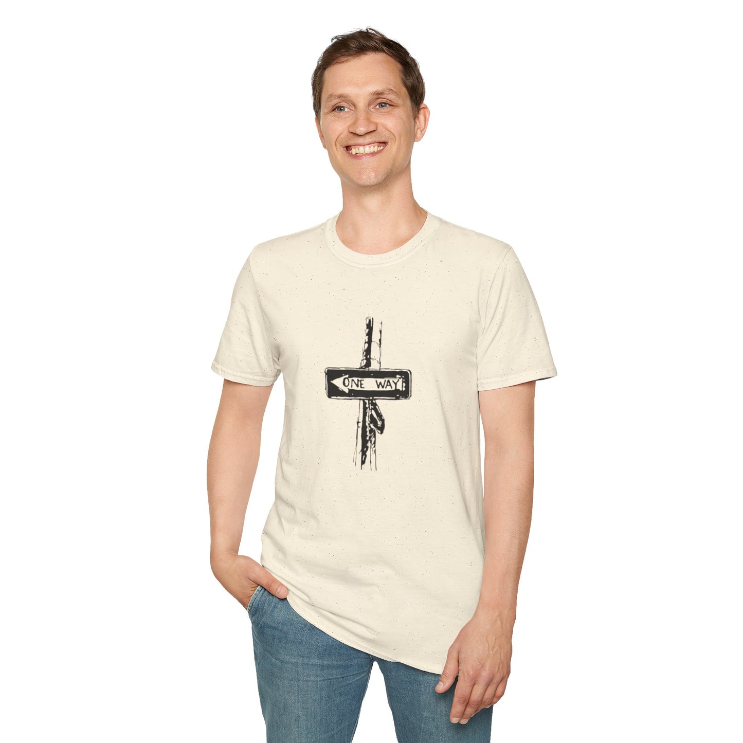 One Way Unisex Softstyle T-Shirt