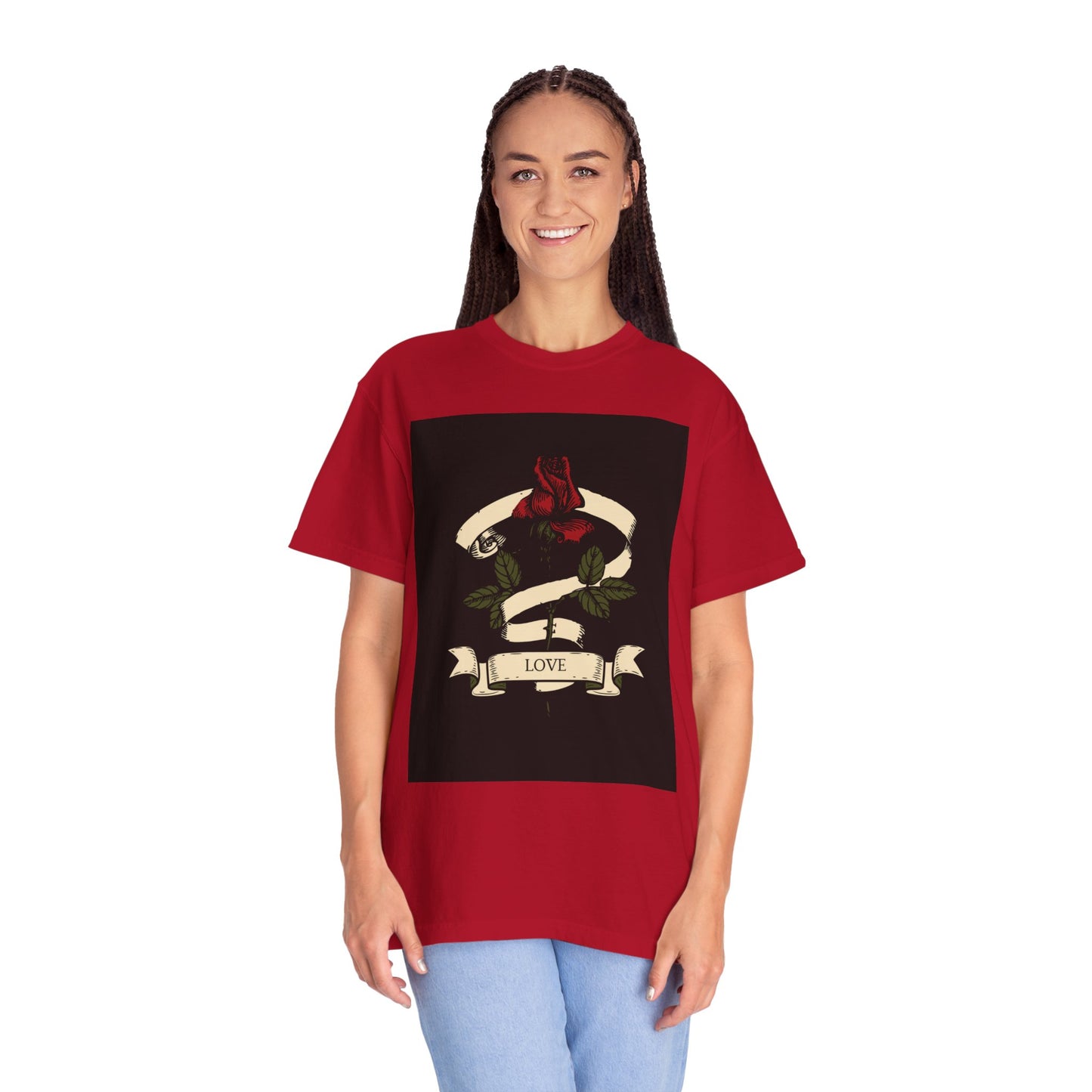 Love Unisex Garment-Dyed T-shirt