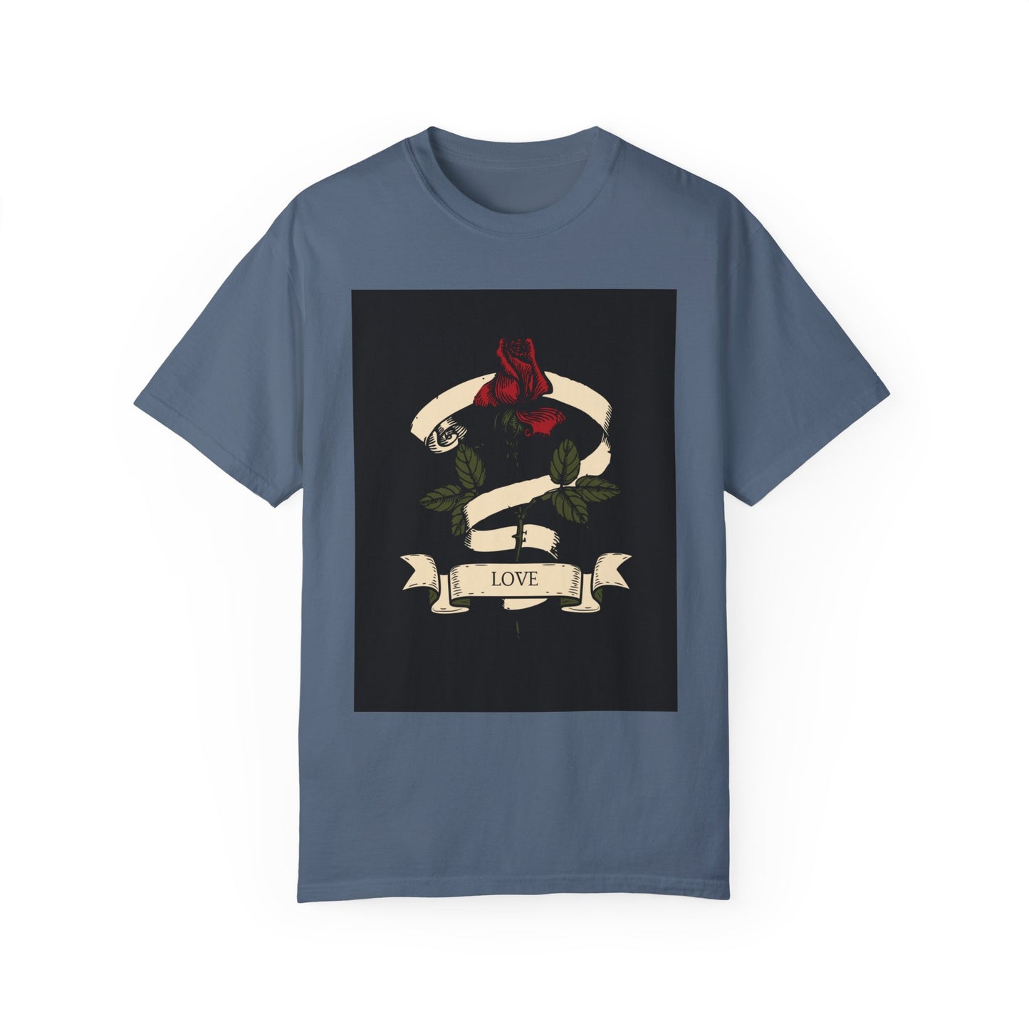 Love Unisex Garment-Dyed T-shirt