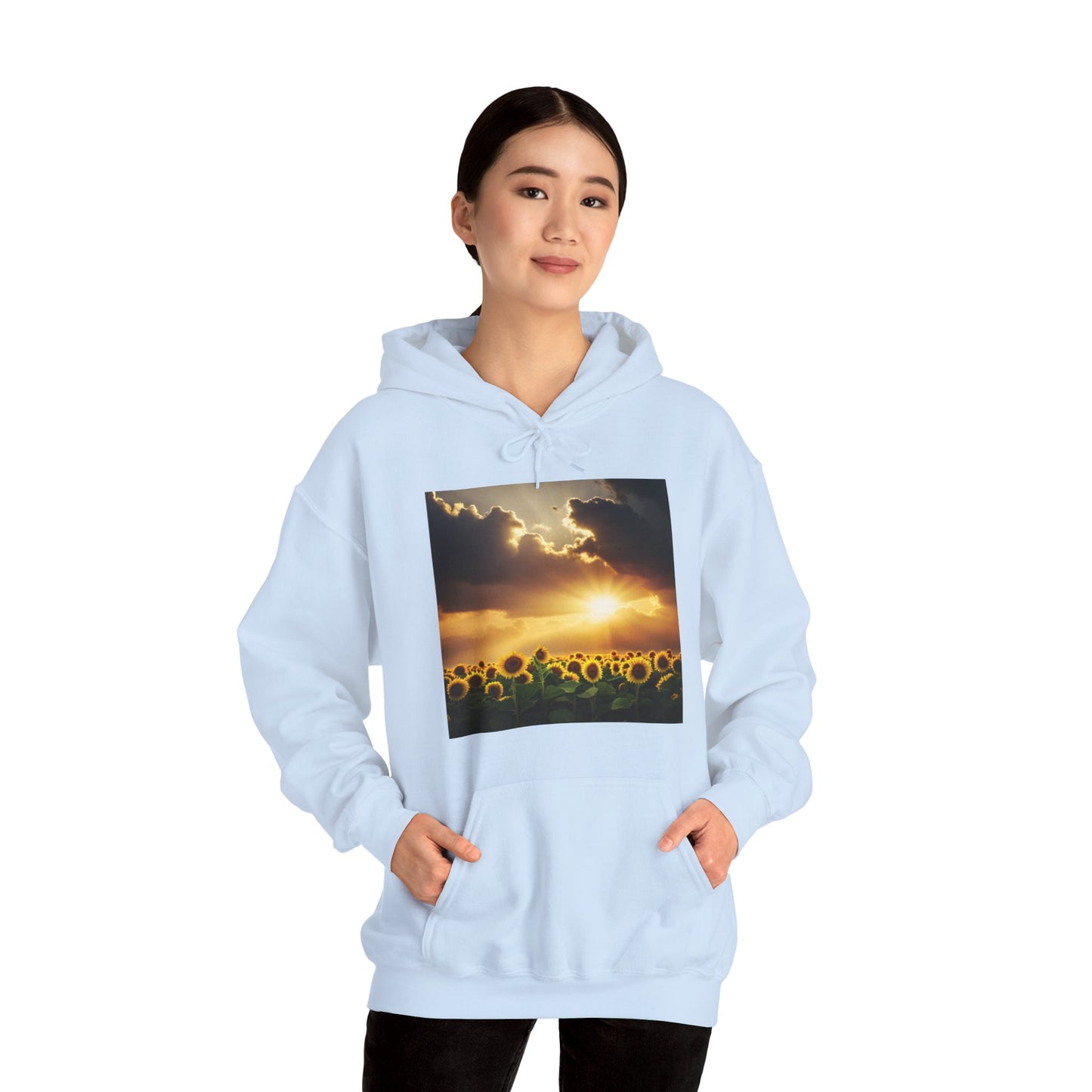 Sunflower Sunset Unisex Heavy Blend™ Hooded Sweatshirt