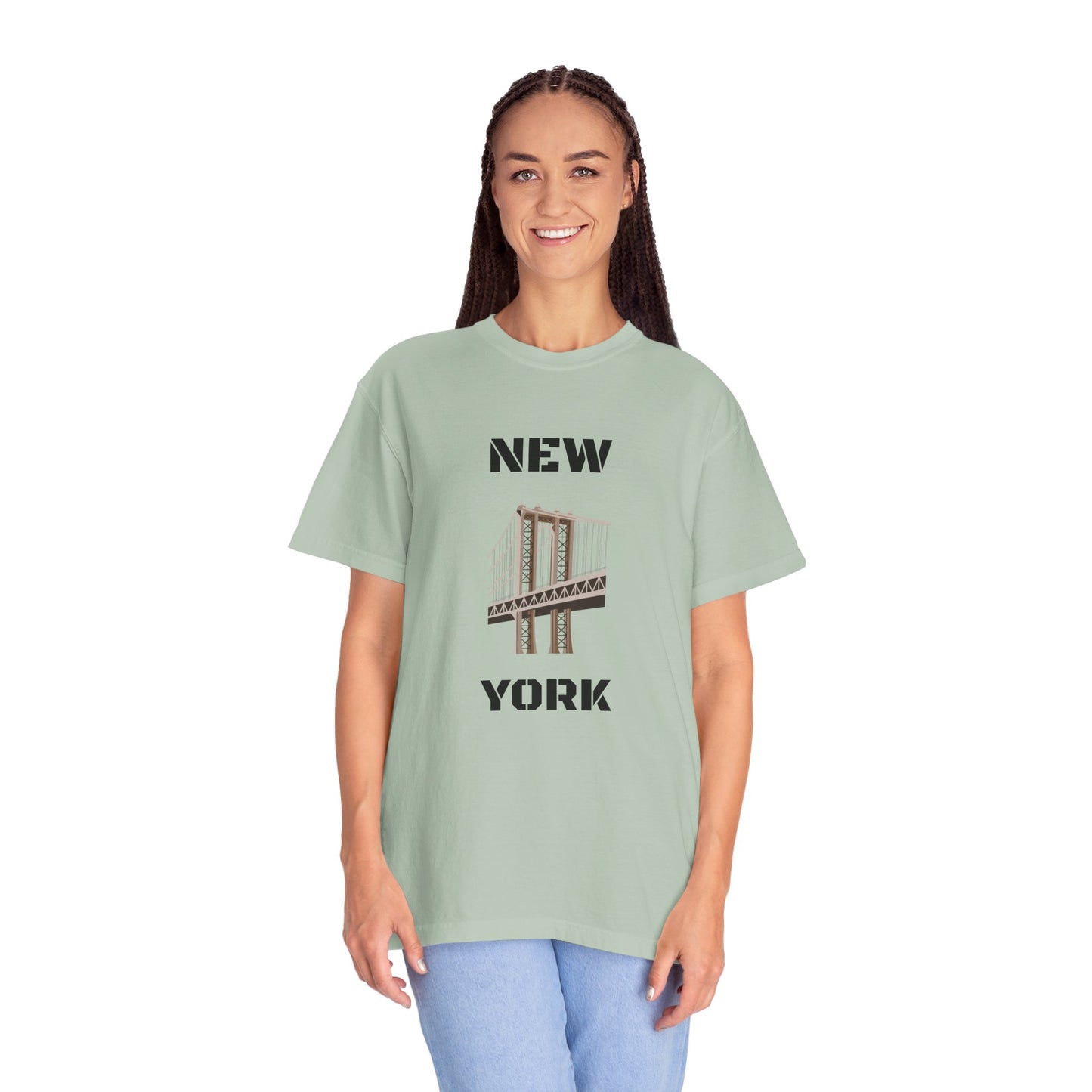 New York Unisex Garment-Dyed T-shirt