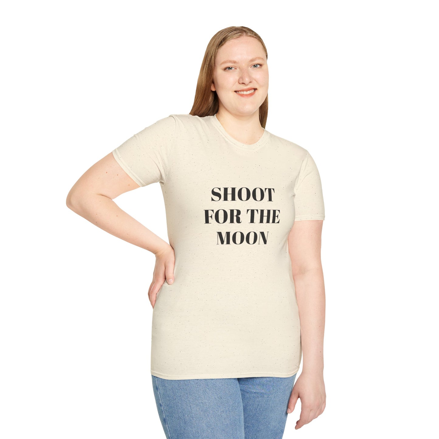Shoot For The Moon Unisex Softstyle T-Shirt
