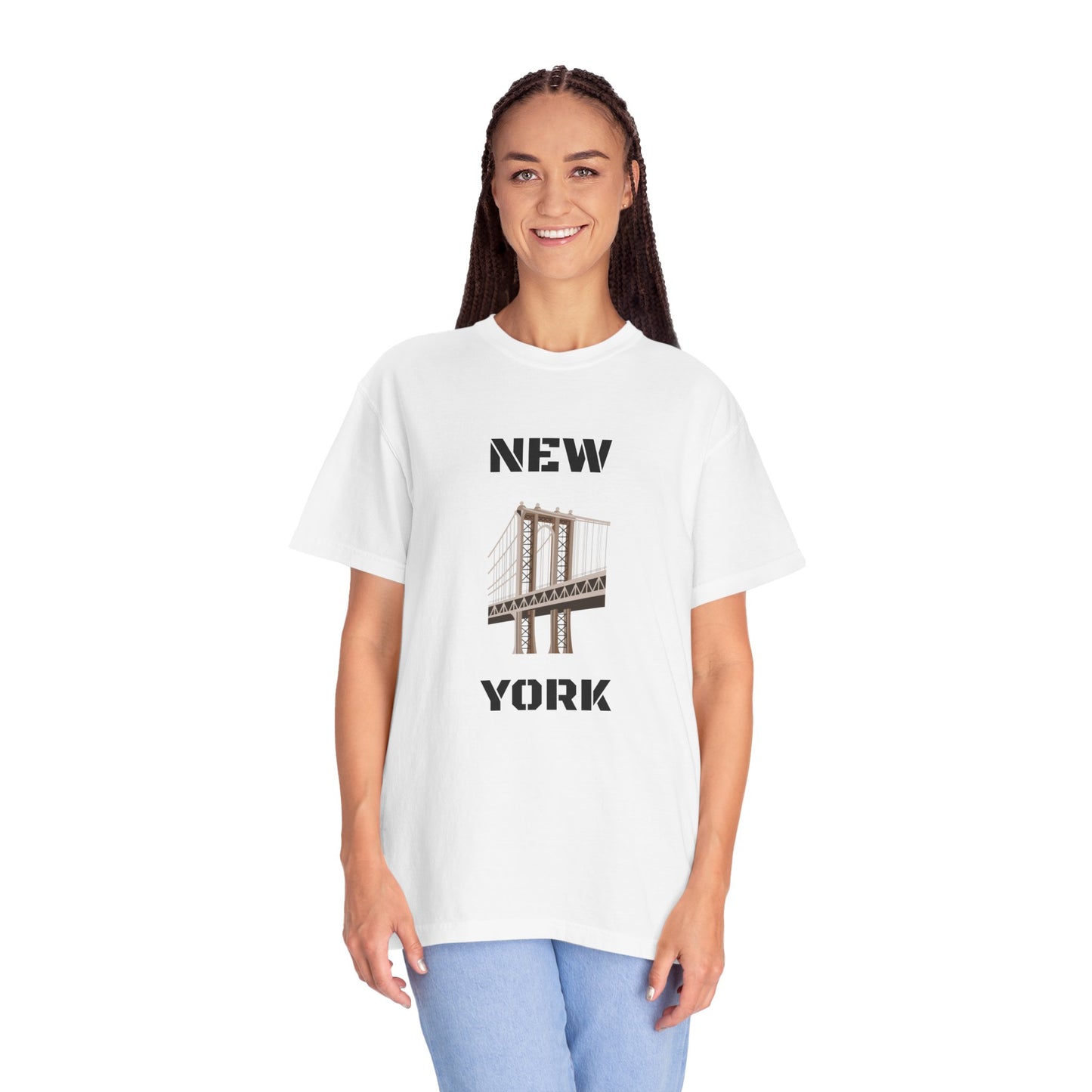 New York Unisex Garment-Dyed T-shirt