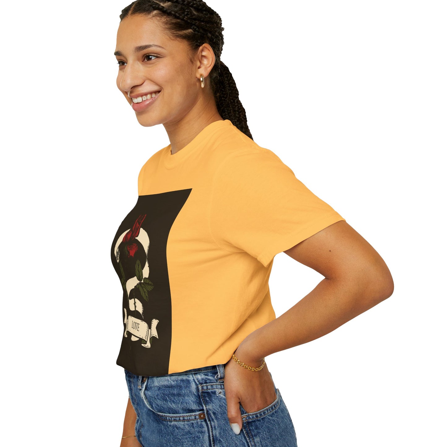 Love Unisex Garment-Dyed T-shirt