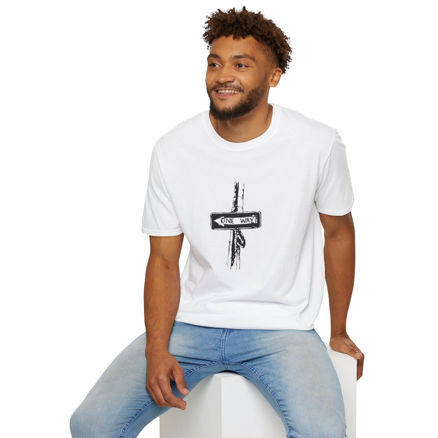One Way Unisex Softstyle T-Shirt