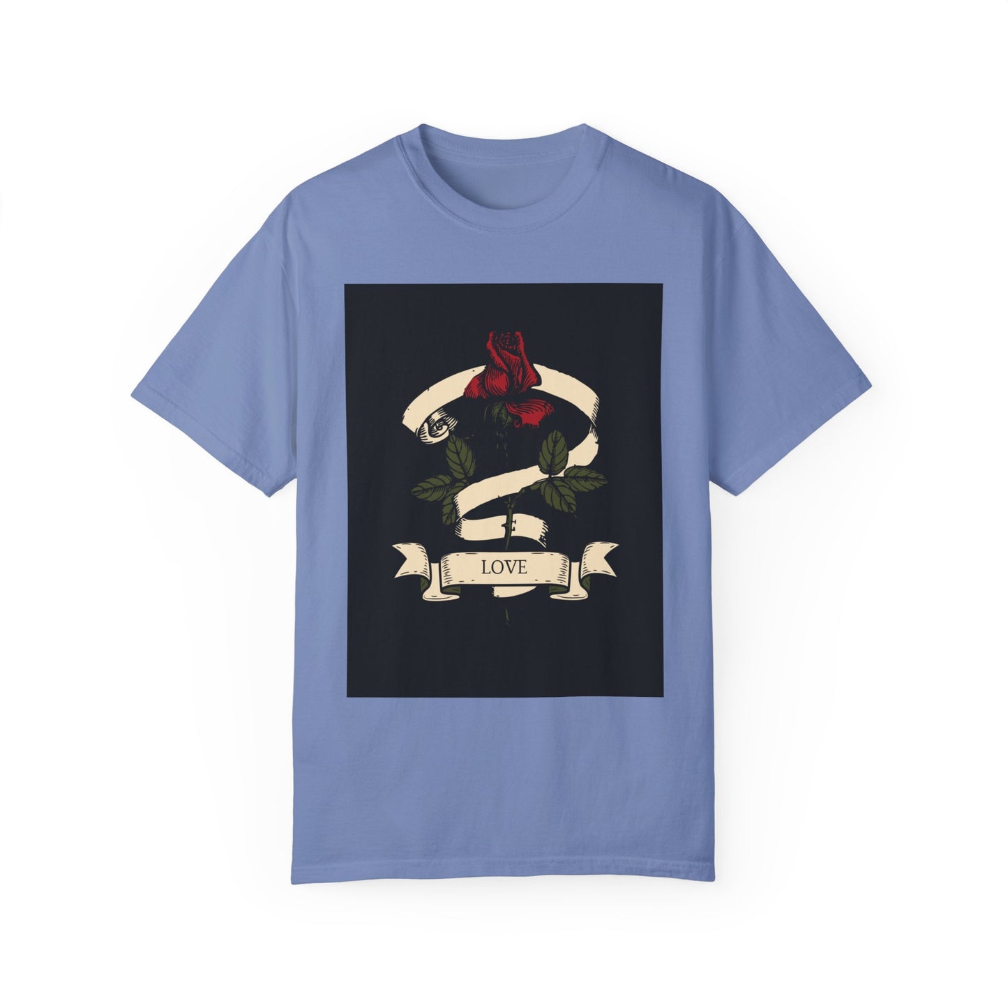Love Unisex Garment-Dyed T-shirt