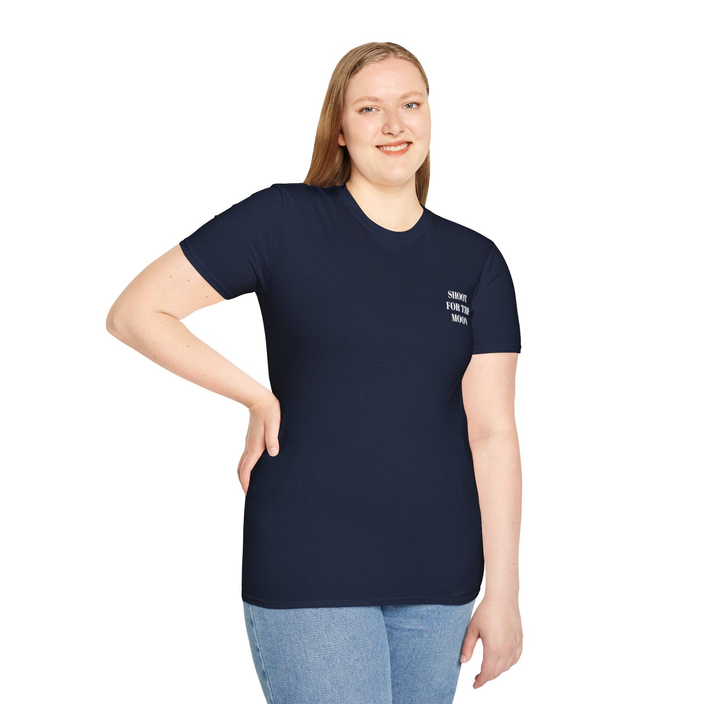 Shoot For The Moon Unisex Softstyle T-Shirt