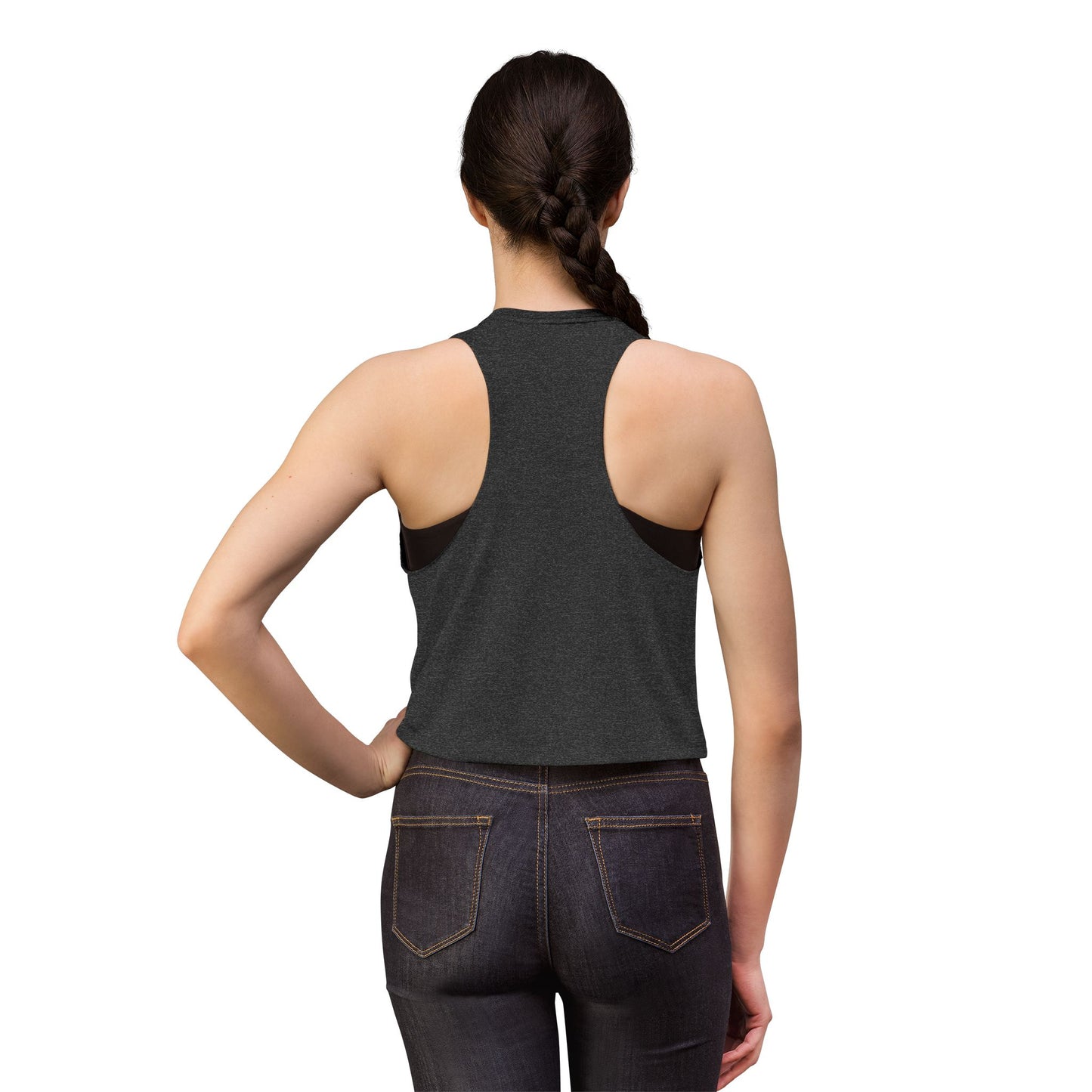 XOXO Women's Crop Top — 'Hugs and Kisses' Minimal Graphic Tank