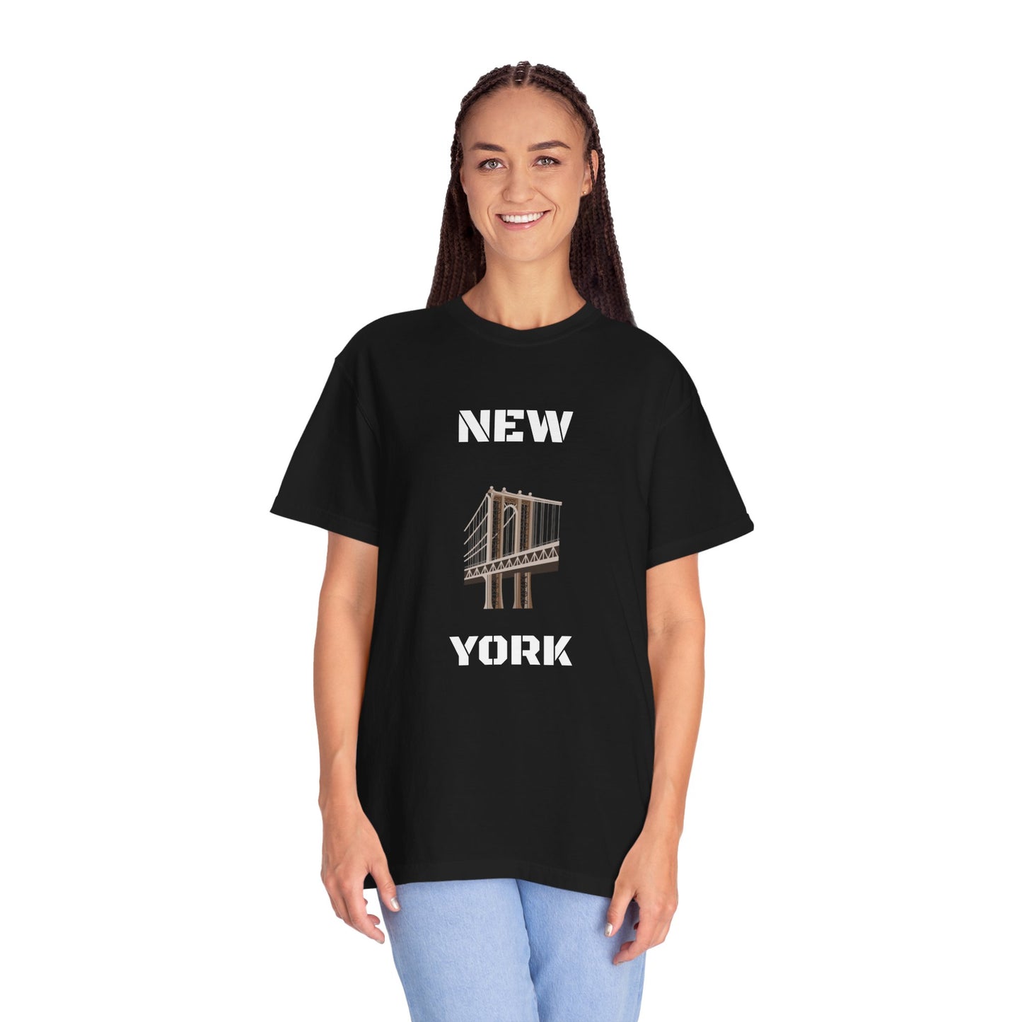 New York Unisex Garment-Dyed T-shirt