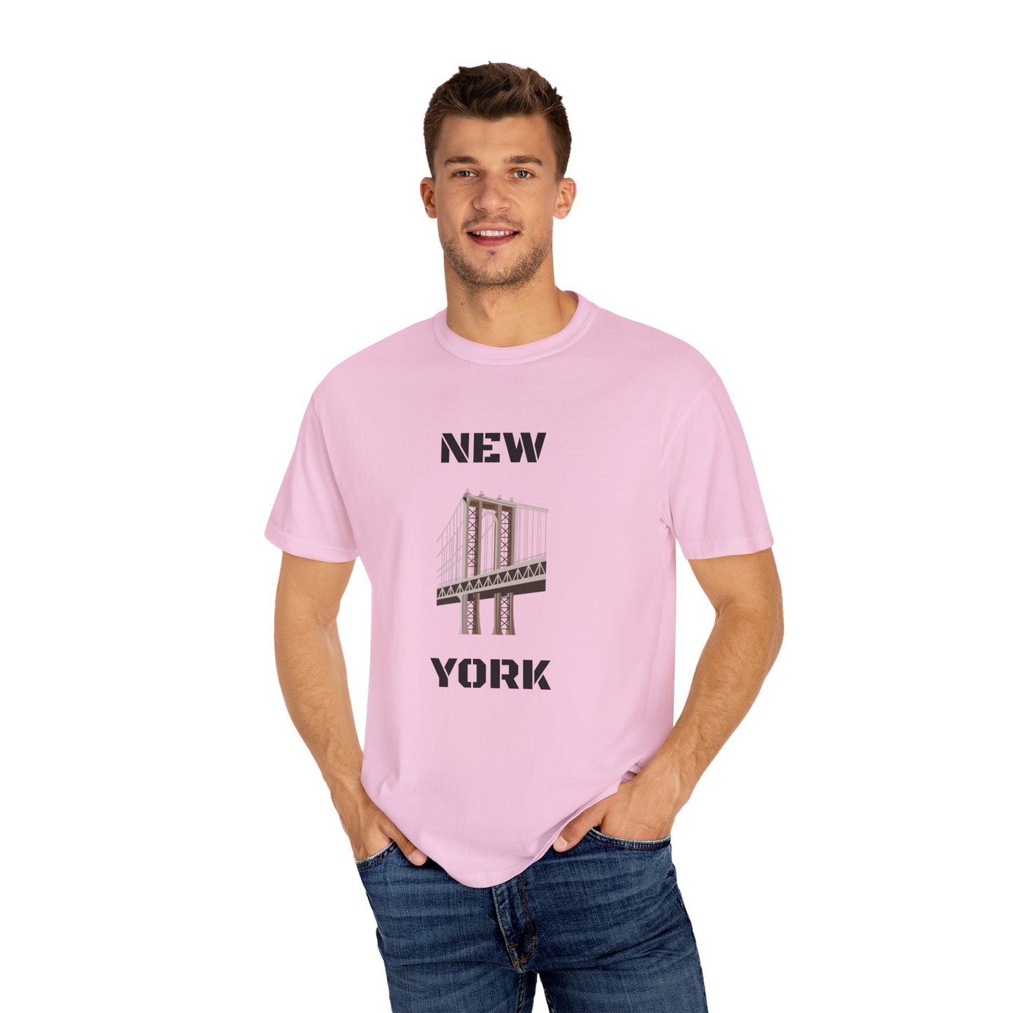 New York Unisex Garment-Dyed T-shirt