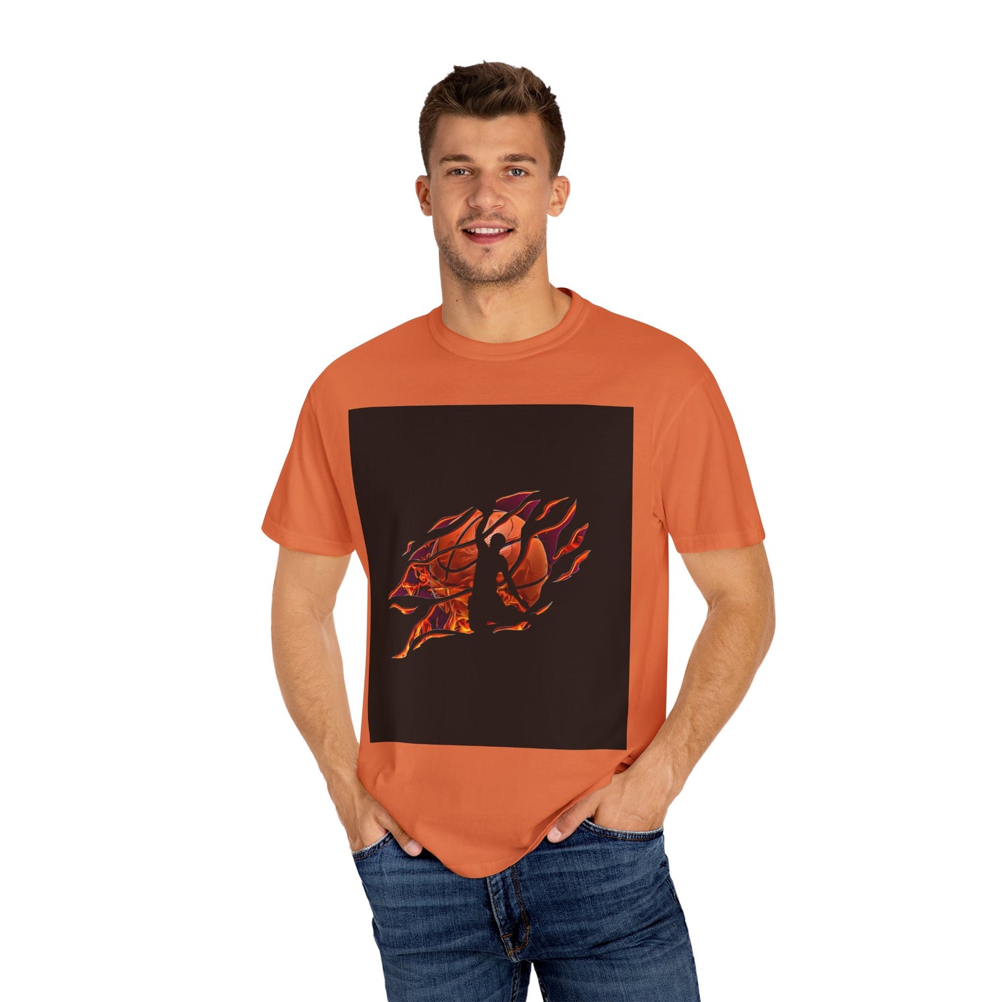 We Ballin Unisex Garment-Dyed T-shirt