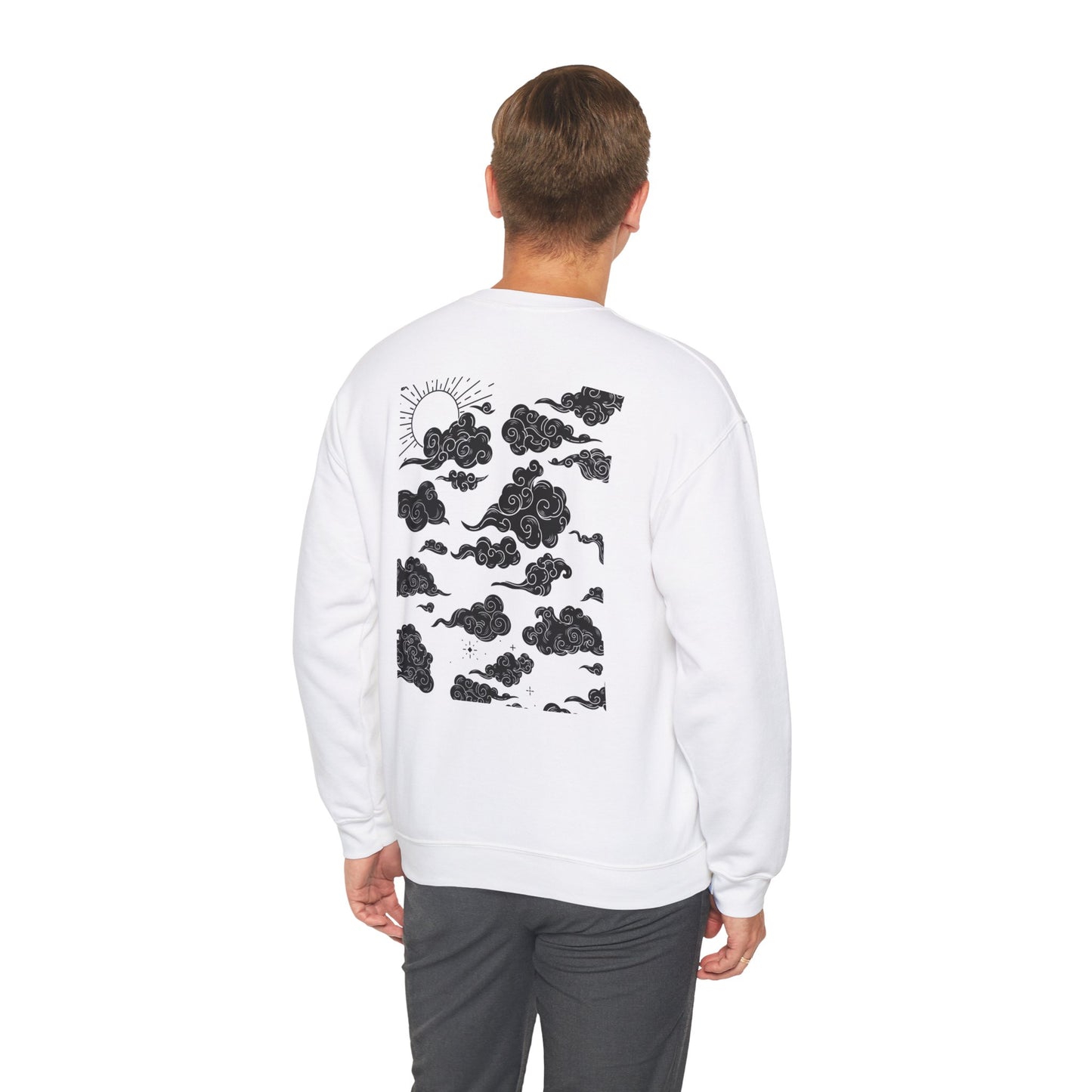 Cloudy Day Unisex Heavy Blend™ Crewneck Sweatshirt