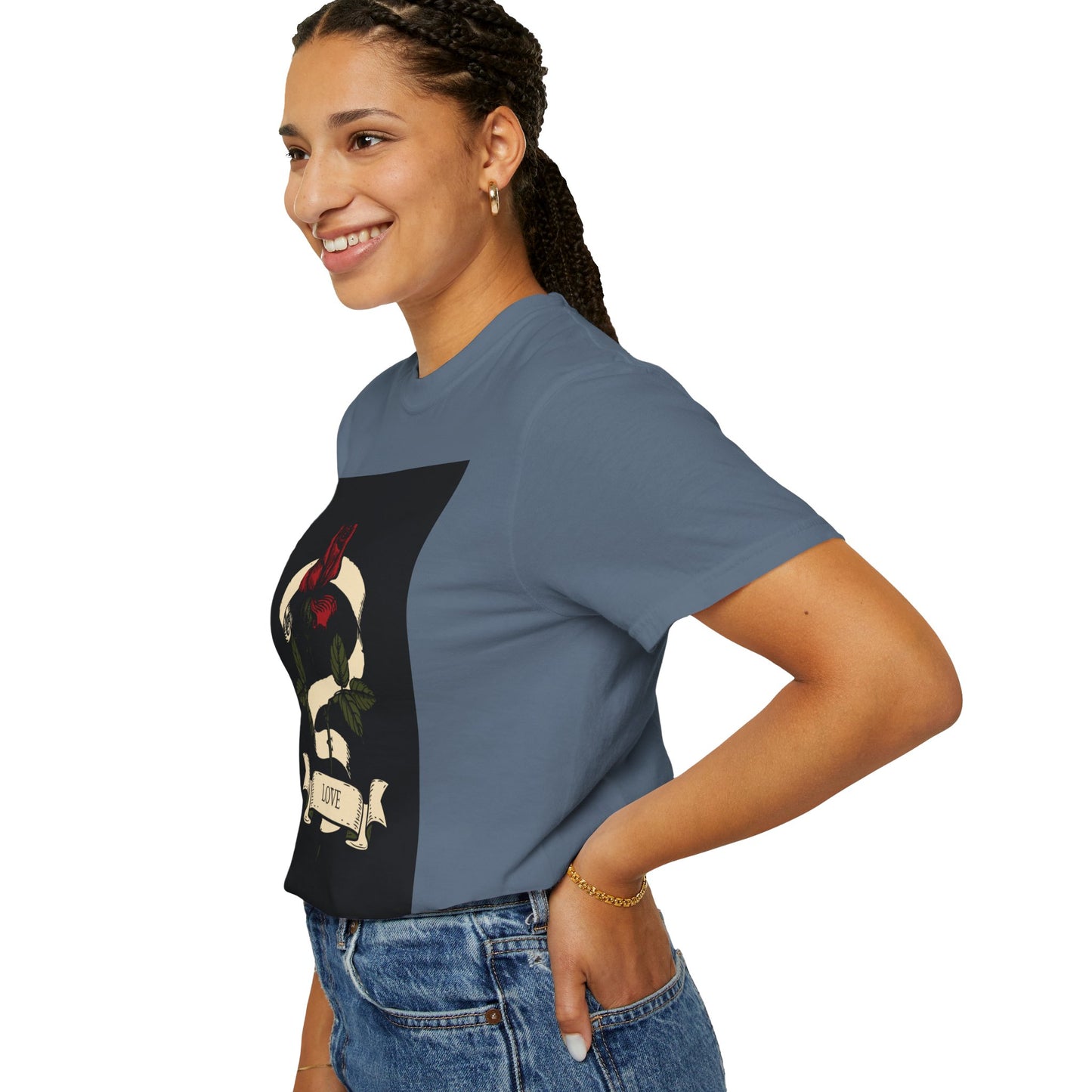 Love Unisex Garment-Dyed T-shirt