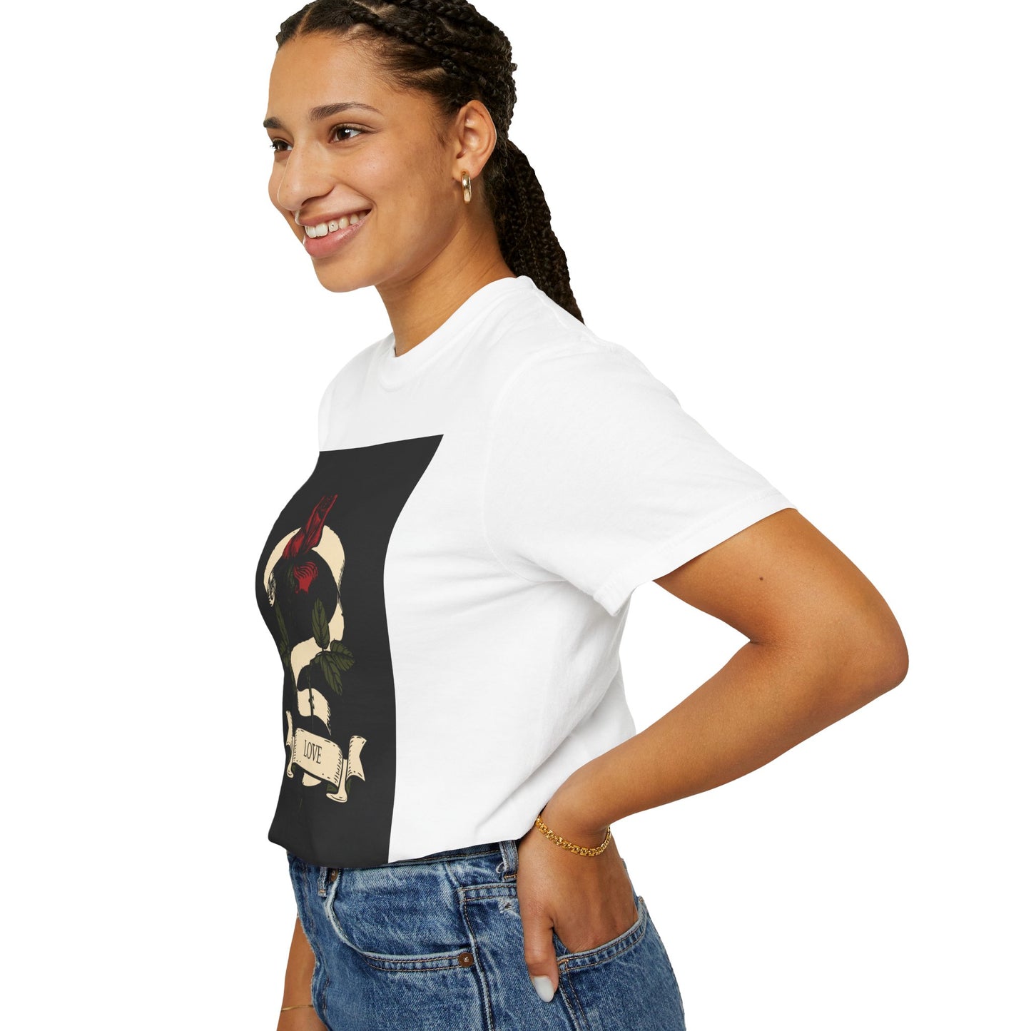 Love Unisex Garment-Dyed T-shirt