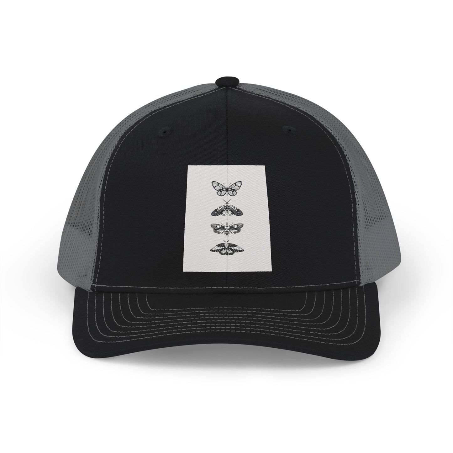 Butterfly Trio Snapback Trucker Cap