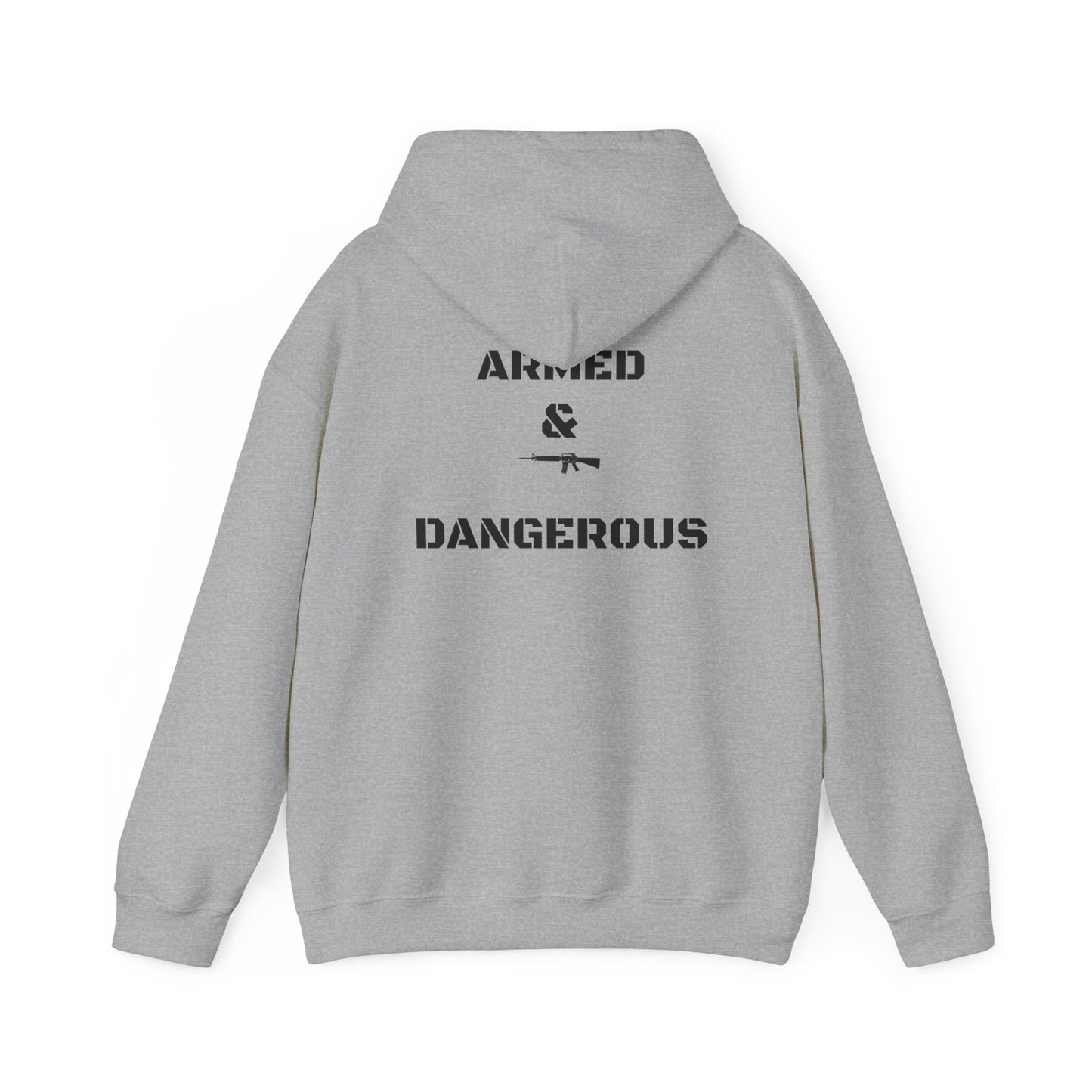 Armed & Dangerous Unisex Heavy Blend™ Hooded Sweatshirt