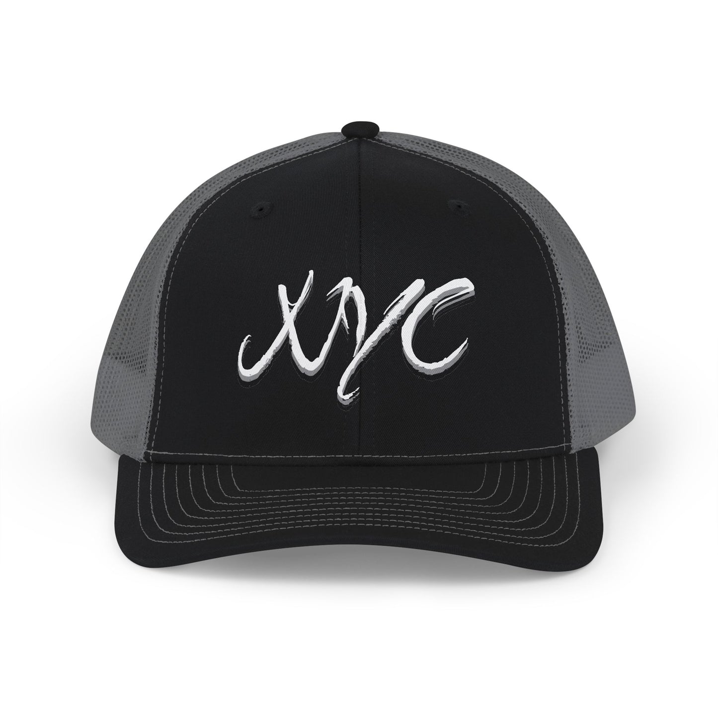 NYC Script Trucker Cap