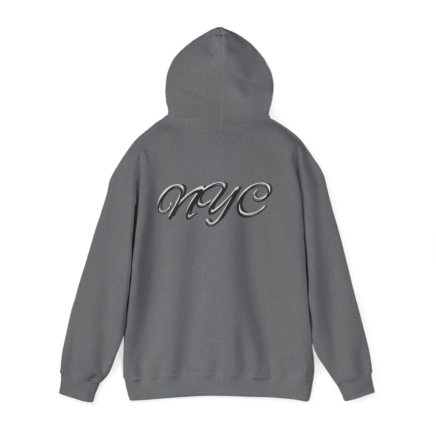 NYC Minimalist Unisex Heavy Blend Hoodie - Cozy & Stylish Sweatshirt