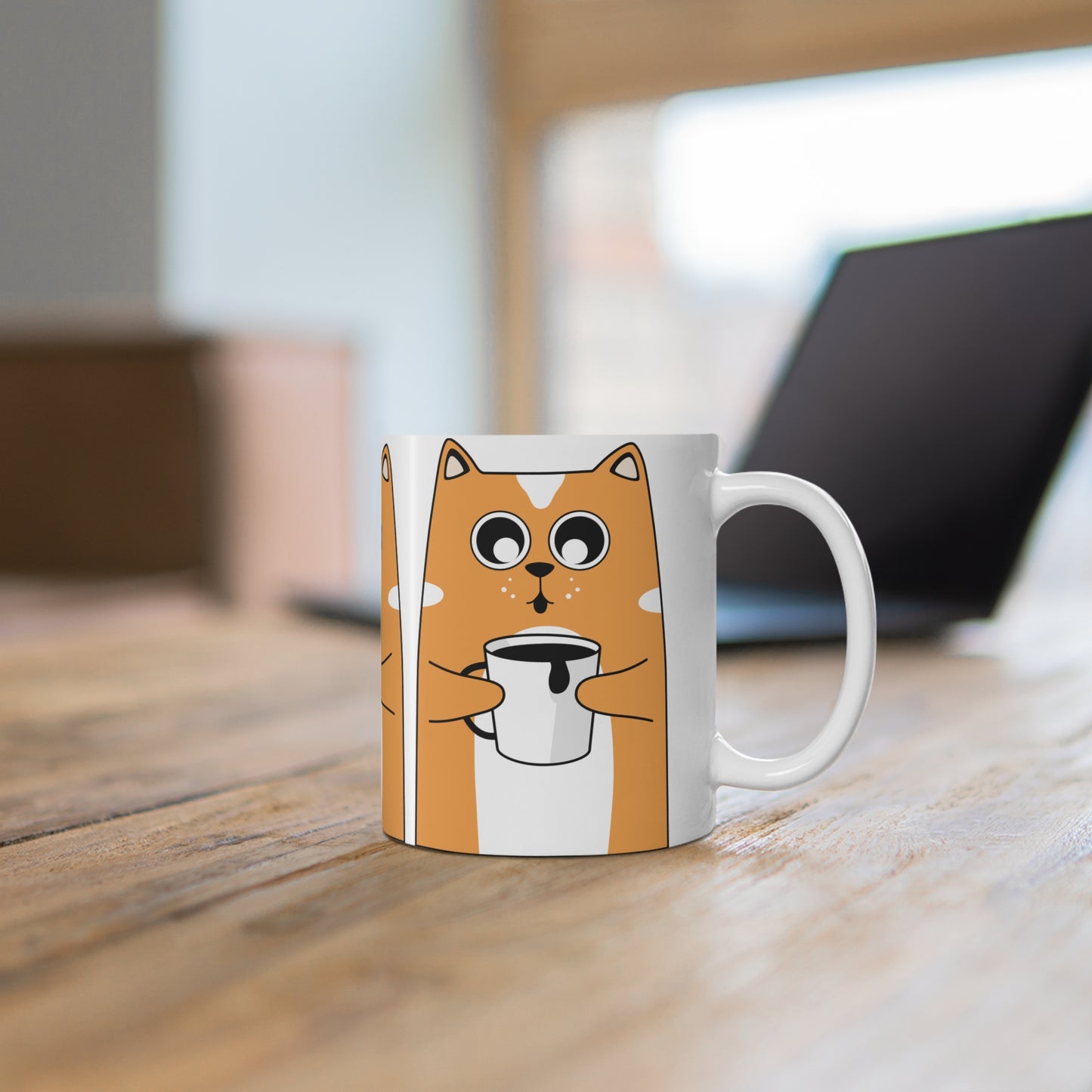 Cat Coffee Mug 11oz