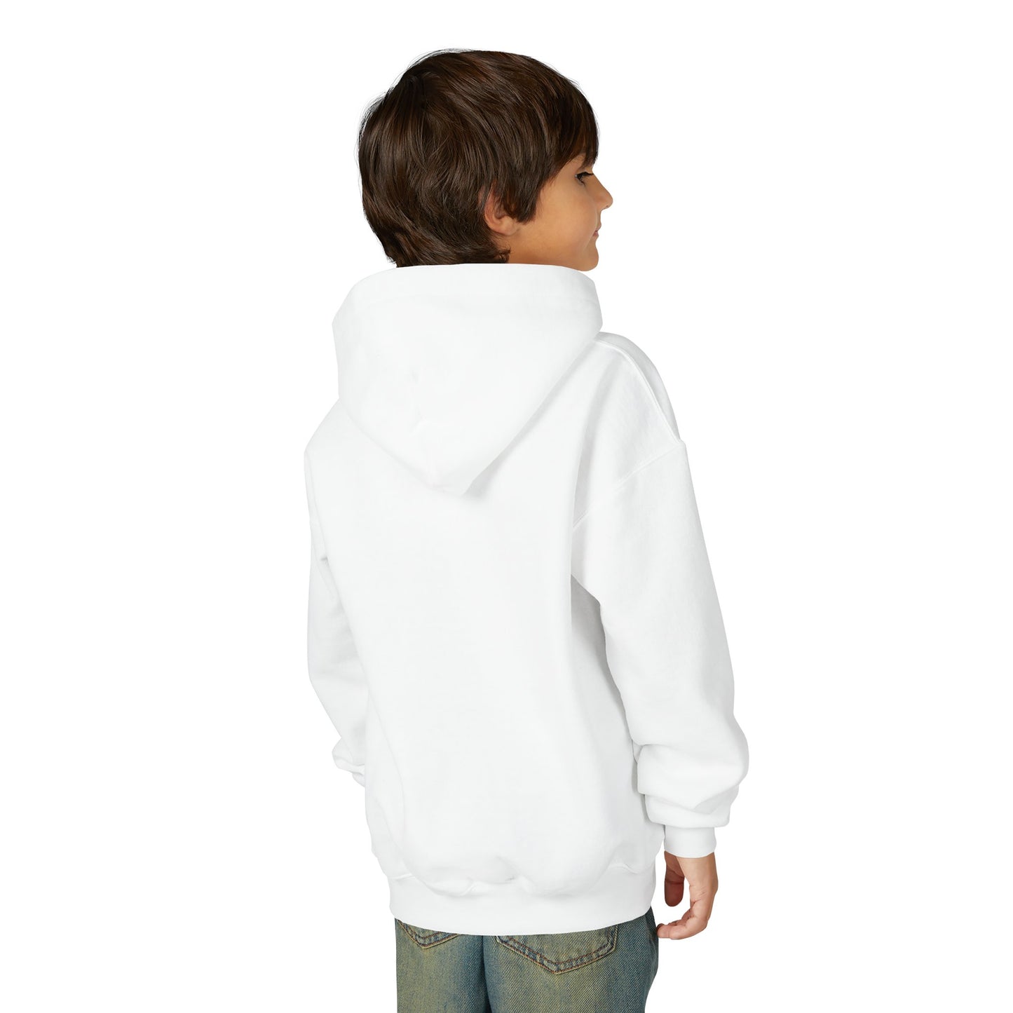 Youth Hoodie – Sunflower Field Sunset Graphic