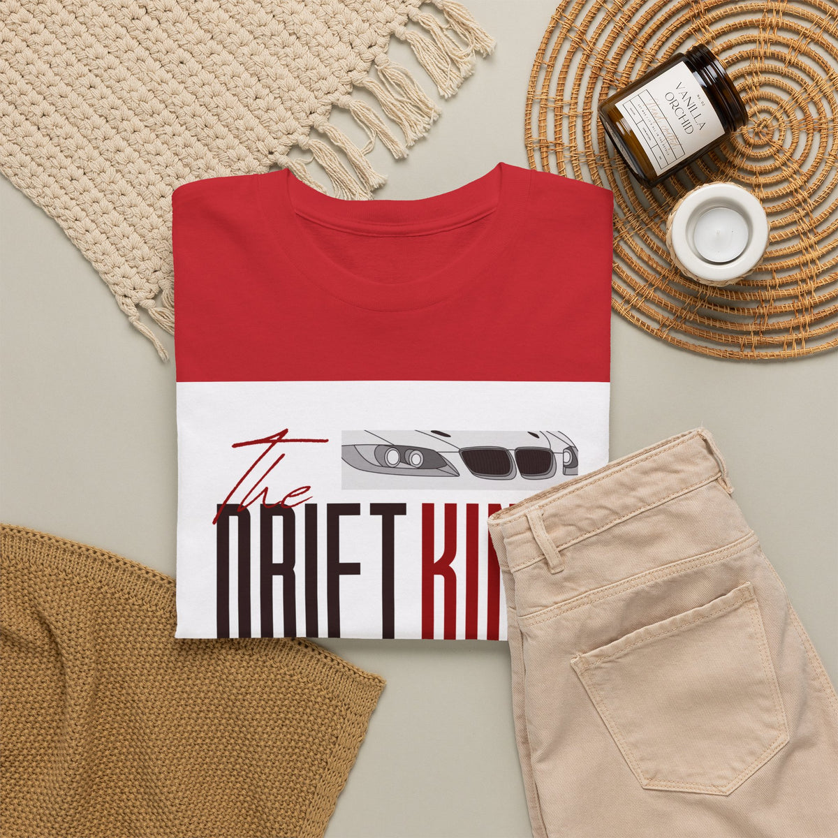 Drift King Racing Car T-Shirt