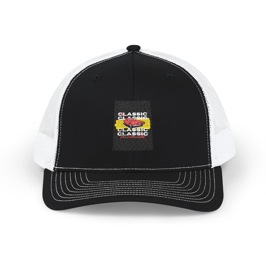 Classic Classics Trucker Cap - Retro Patch Snapback Hat