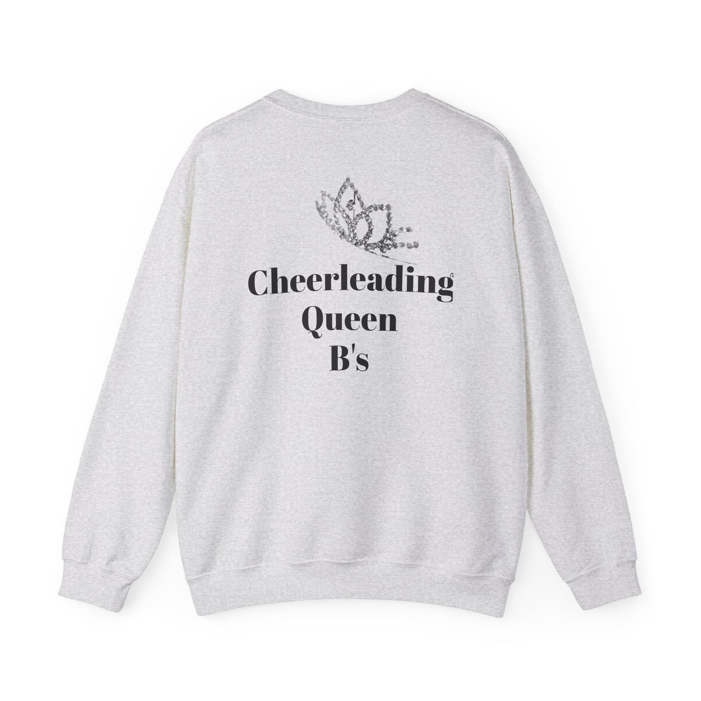 Cheerleading Queen B Unisex Heavy Blend™ Crewneck Sweatshirt