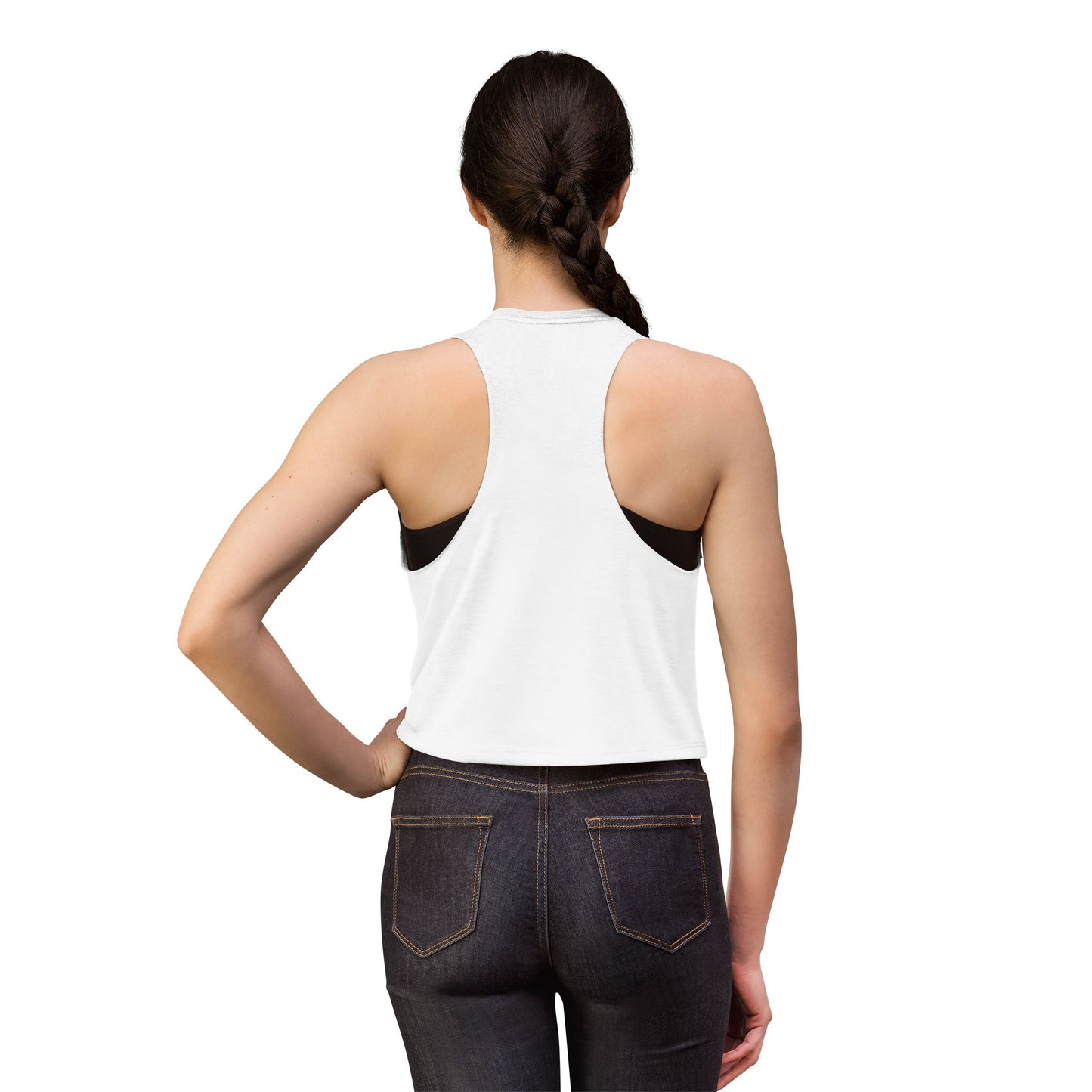 XOXO Women's Crop Top — 'Hugs and Kisses' Minimal Graphic Tank