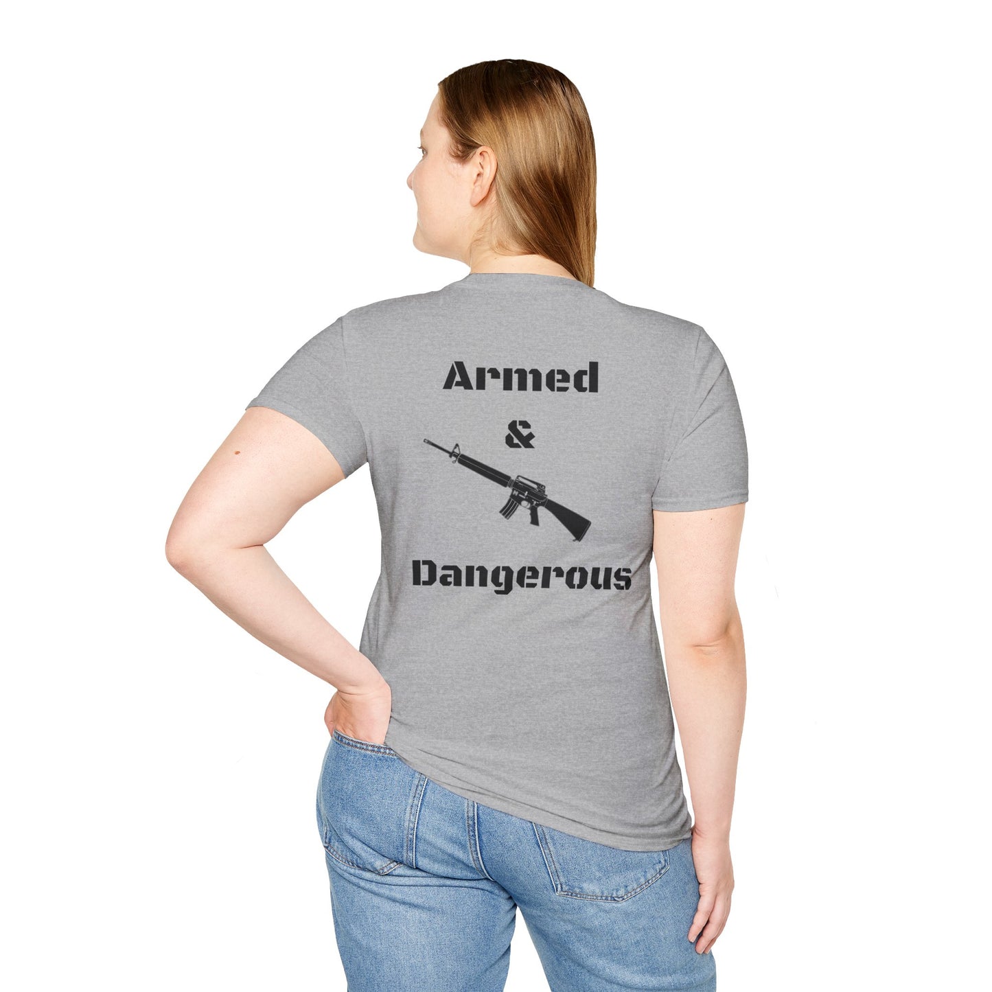 Armed & Dangerous Unisex Softstyle T-Shirt