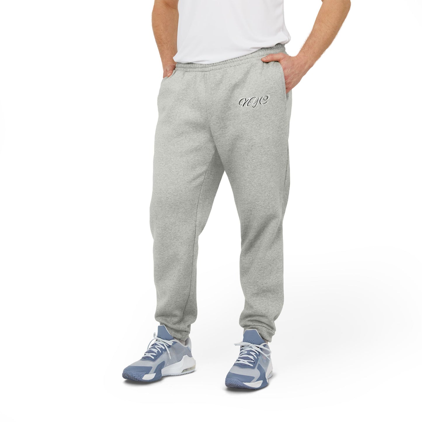 Adidas NYC Unisex Fleece Joggers - Cozy Athletic Style for All-Day Comfort