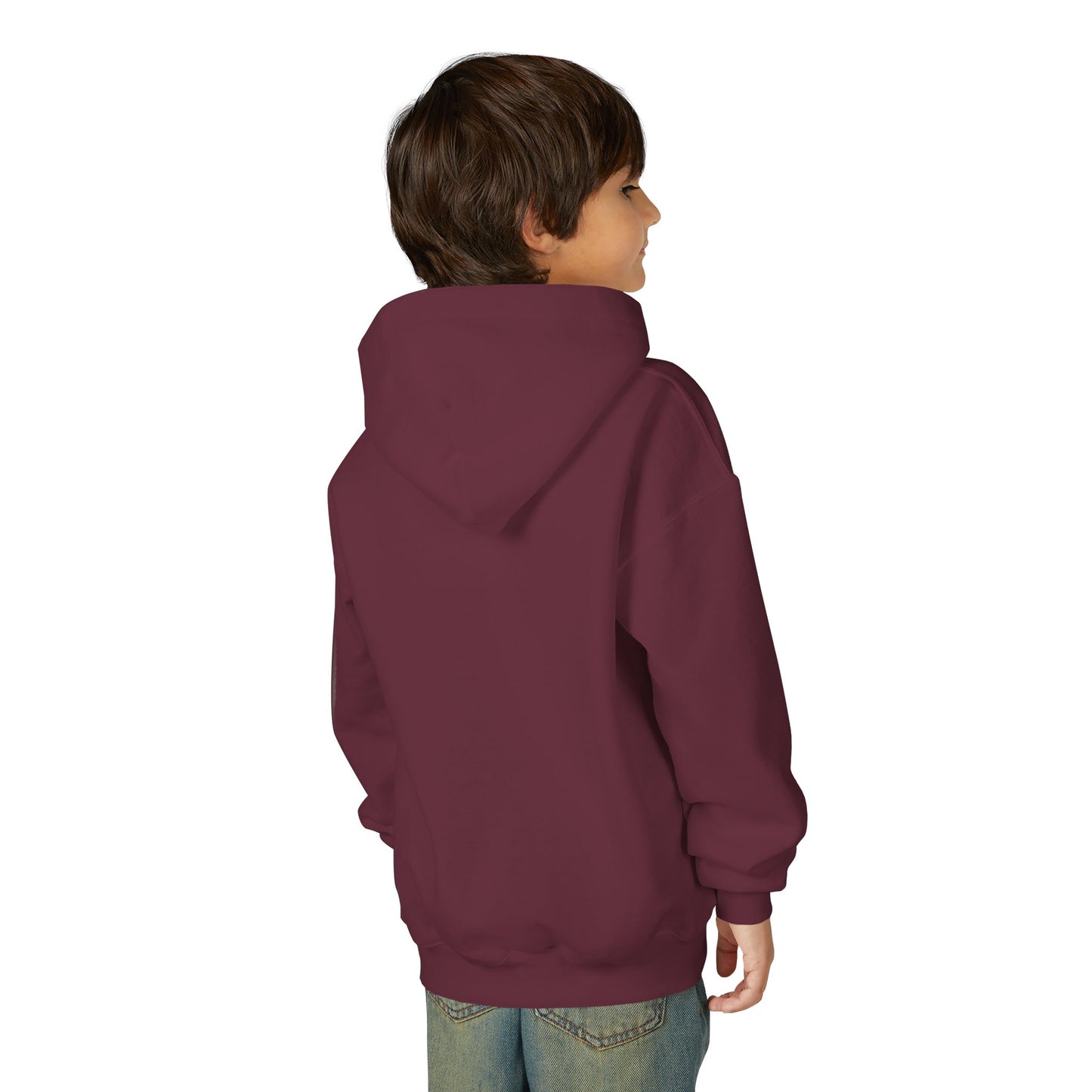 Youth Hoodie – Sunflower Field Sunset Graphic