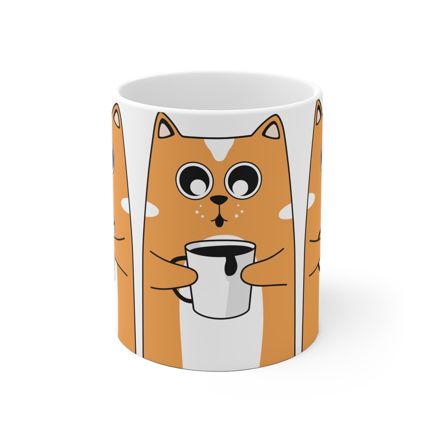 Cat Coffee Mug 11oz