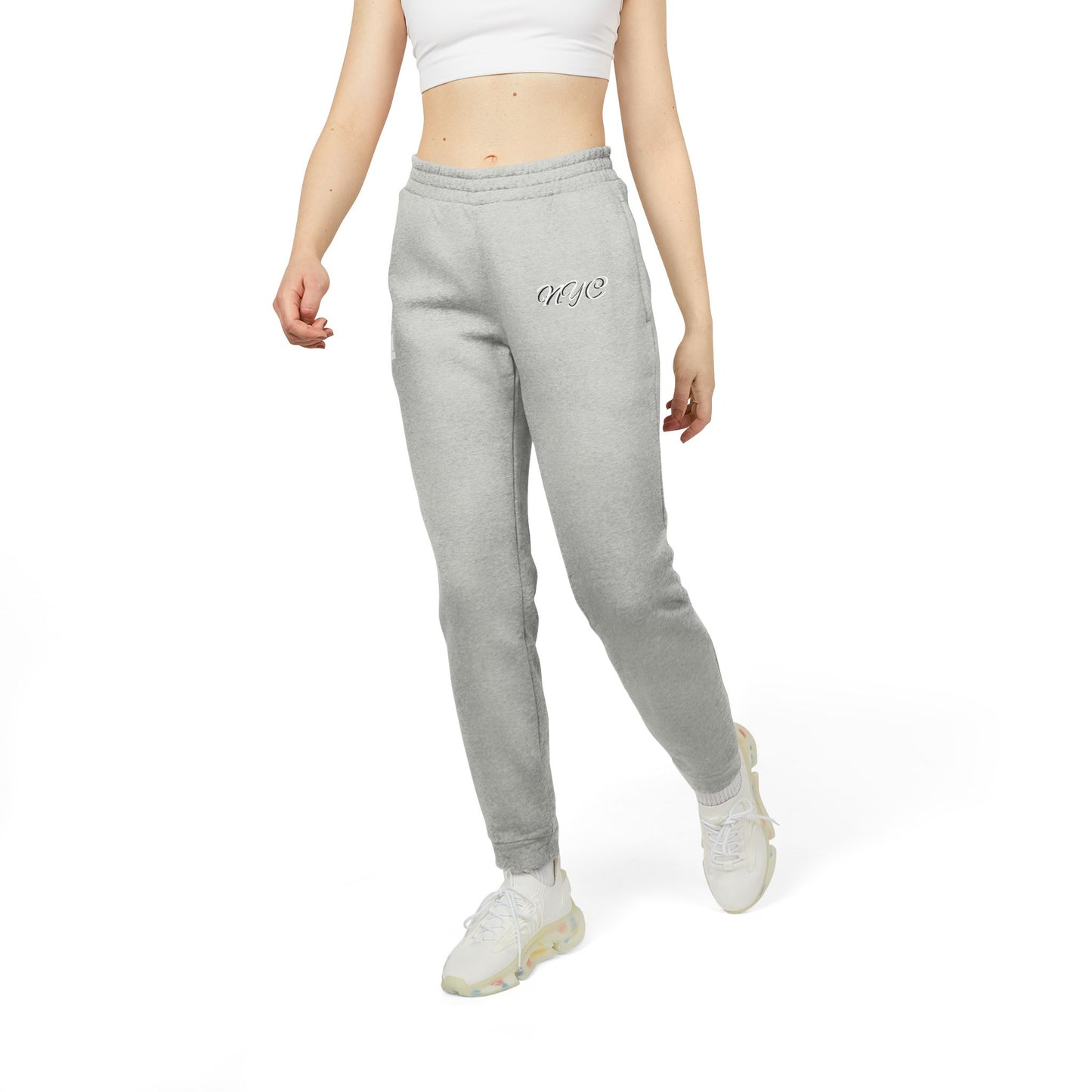Adidas NYC Unisex Fleece Joggers - Cozy Athletic Style for All-Day Comfort