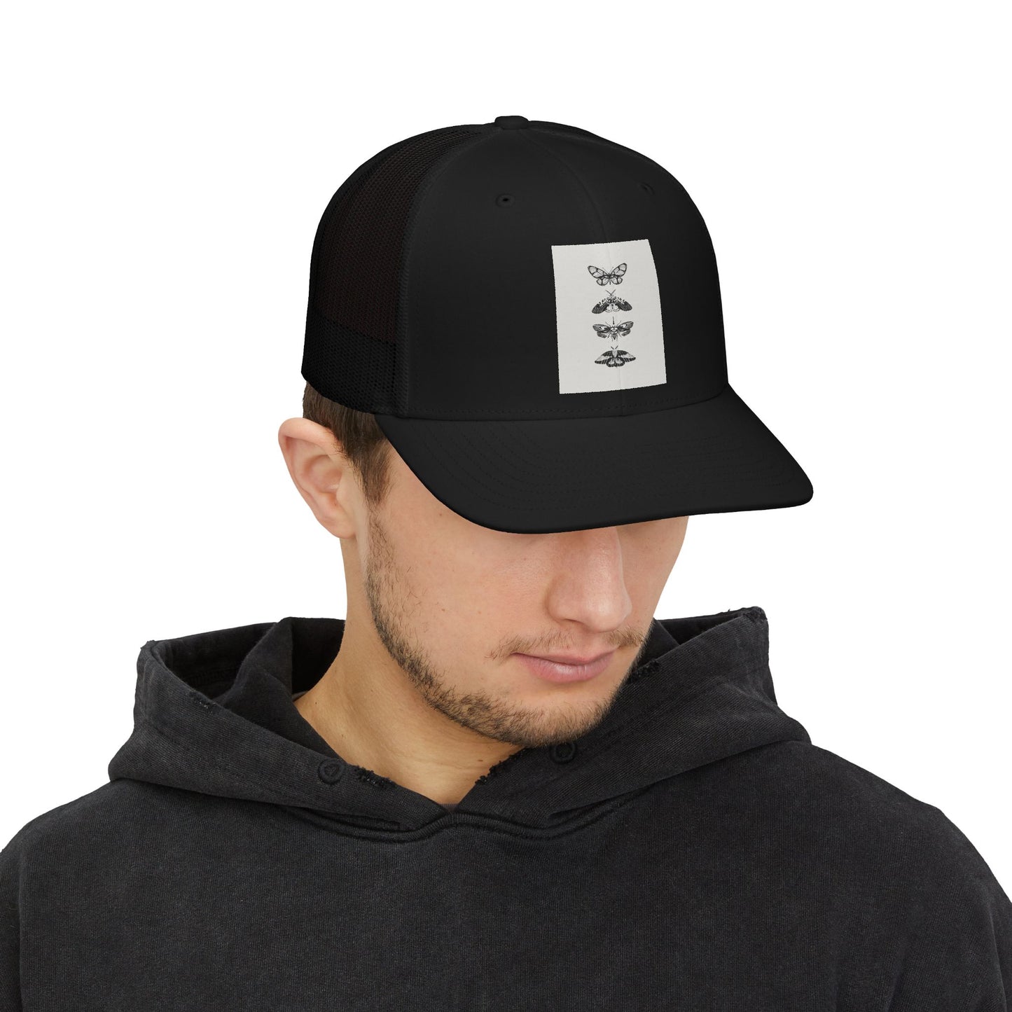 Butterfly Trio Snapback Trucker Cap