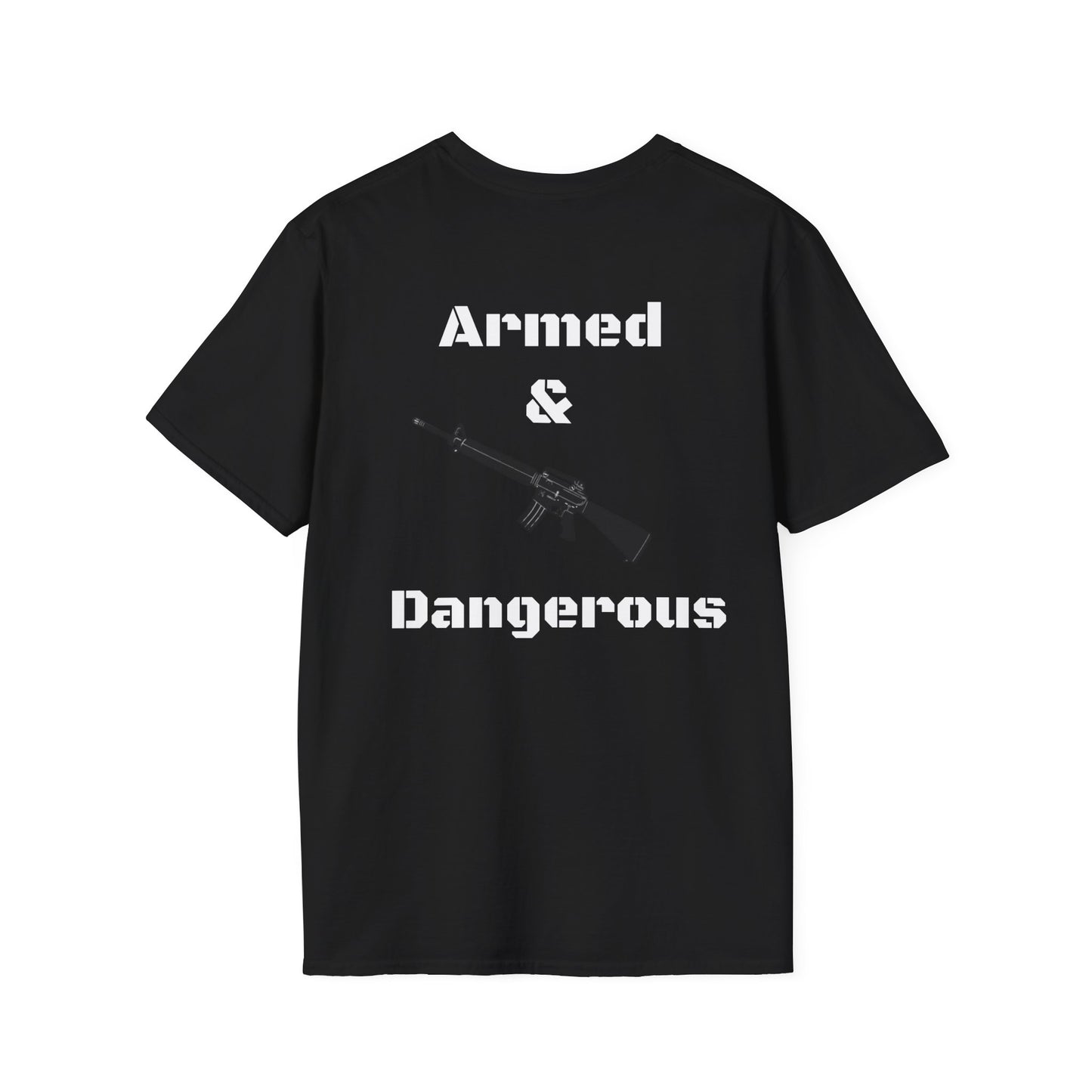 Armed & Dangerous Unisex Softstyle T-Shirt