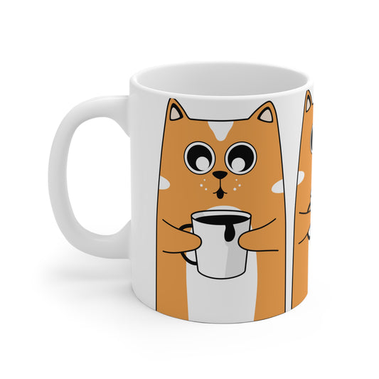 Cat Coffee Mug 11oz