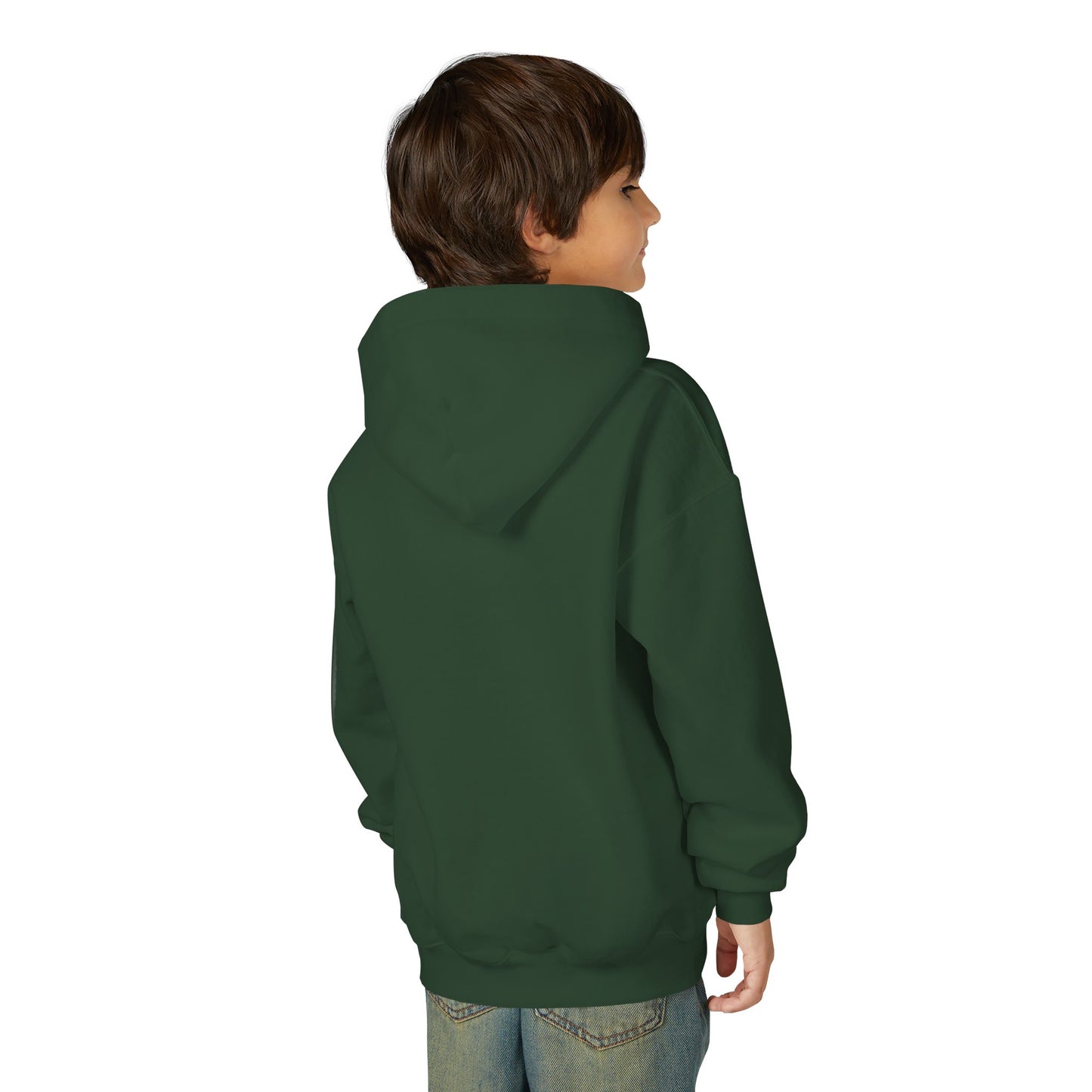 Youth Hoodie – Sunflower Field Sunset Graphic