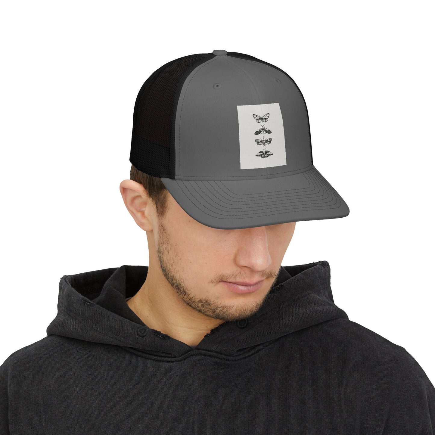 Butterfly Trio Snapback Trucker Cap
