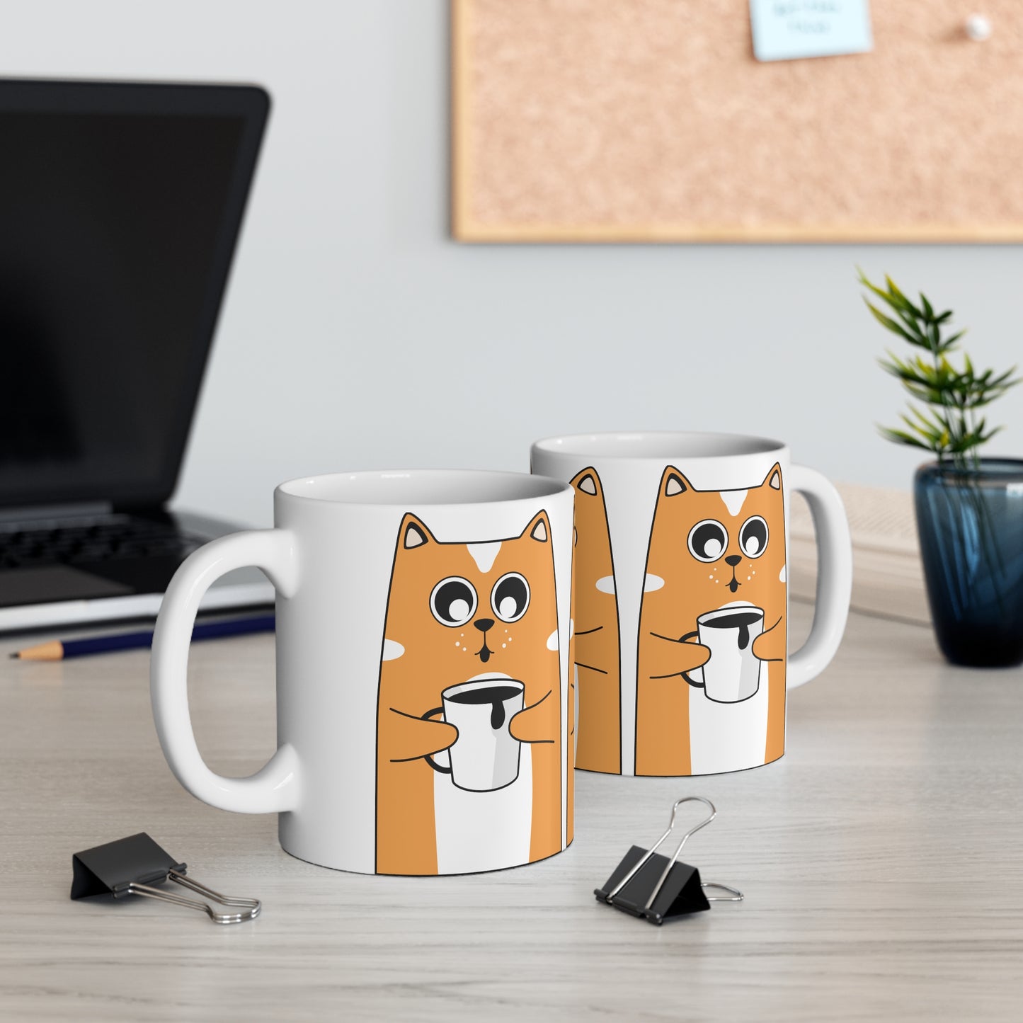 Cat Coffee Mug 11oz