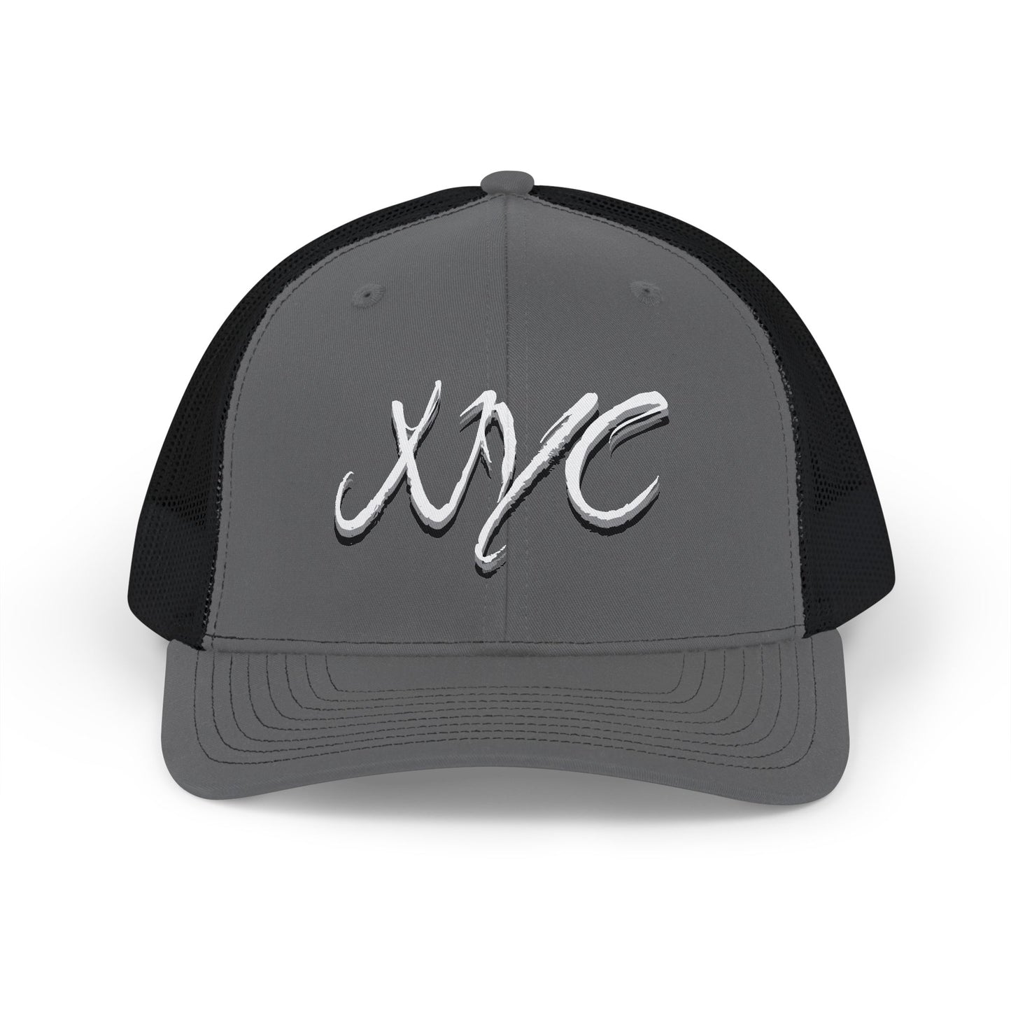 NYC Script Trucker Cap